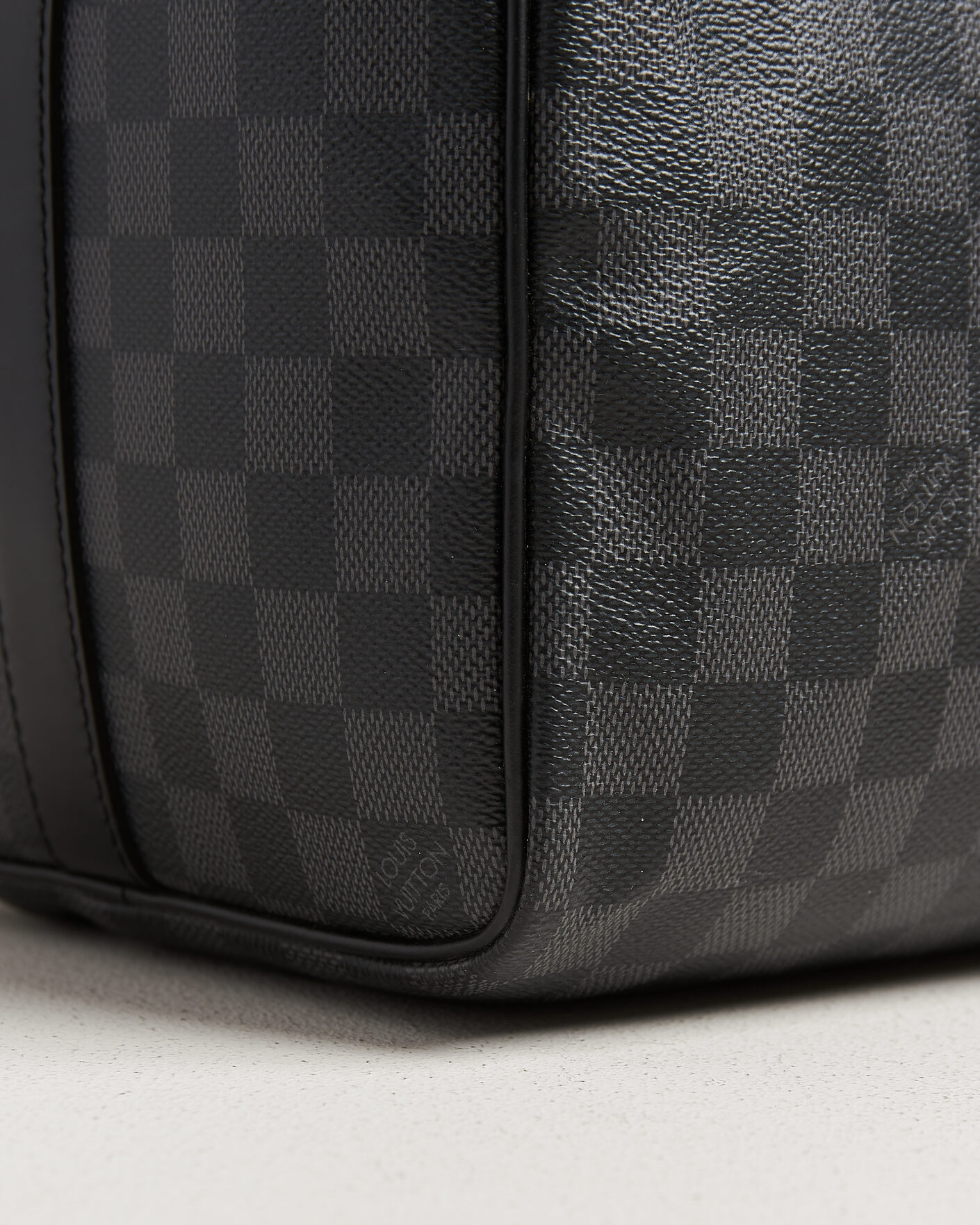 Herre | Pre-Owned & Vintage Bags | Louis Vuitton Pre-Owned | Keepall 45 Bandouliére Damier graphite