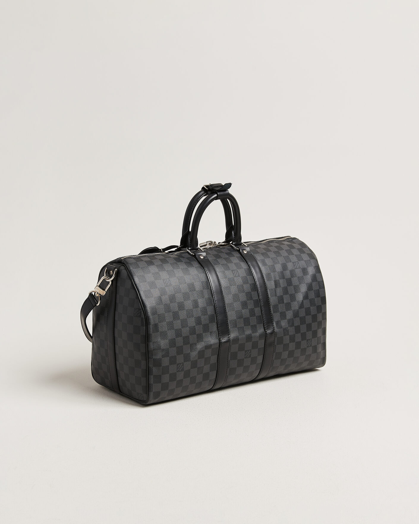 Herre | Pre-Owned & Vintage Bags | Louis Vuitton Pre-Owned | Keepall 45 Bandouliére Damier graphite