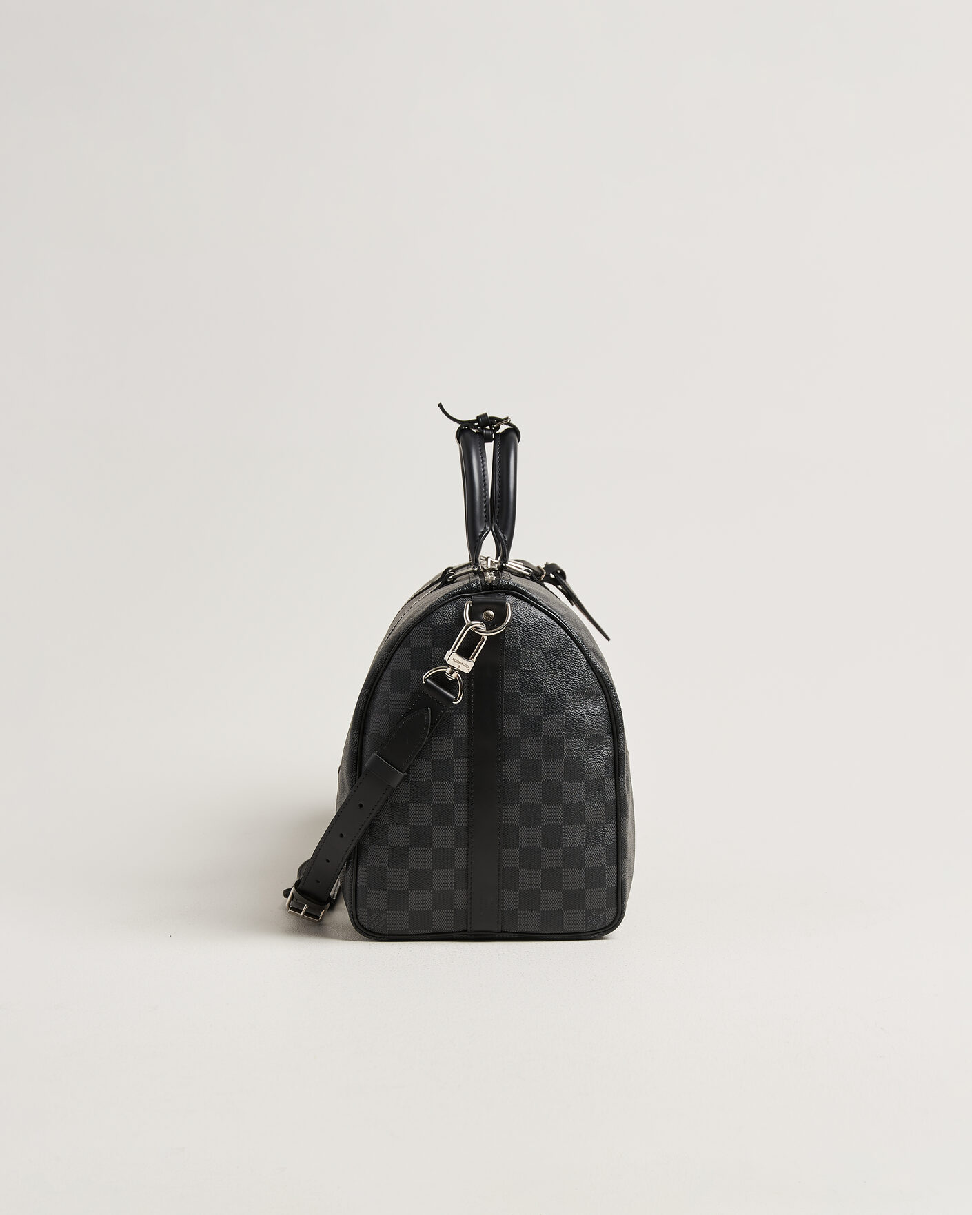 Herre | Pre-Owned & Vintage Bags | Louis Vuitton Pre-Owned | Keepall 45 Bandouliére Damier graphite