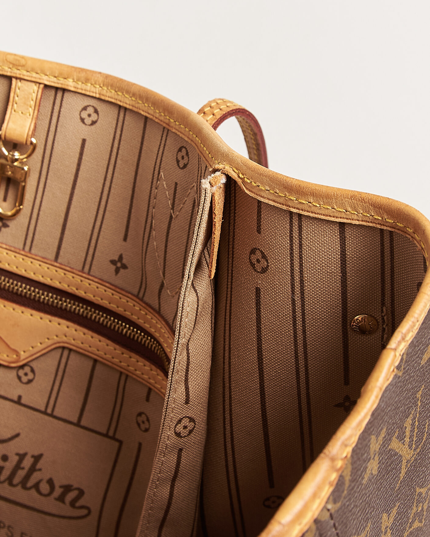 Herre | Pre-Owned & Vintage Bags | Louis Vuitton Pre-Owned | Neverfull GM Monogram
