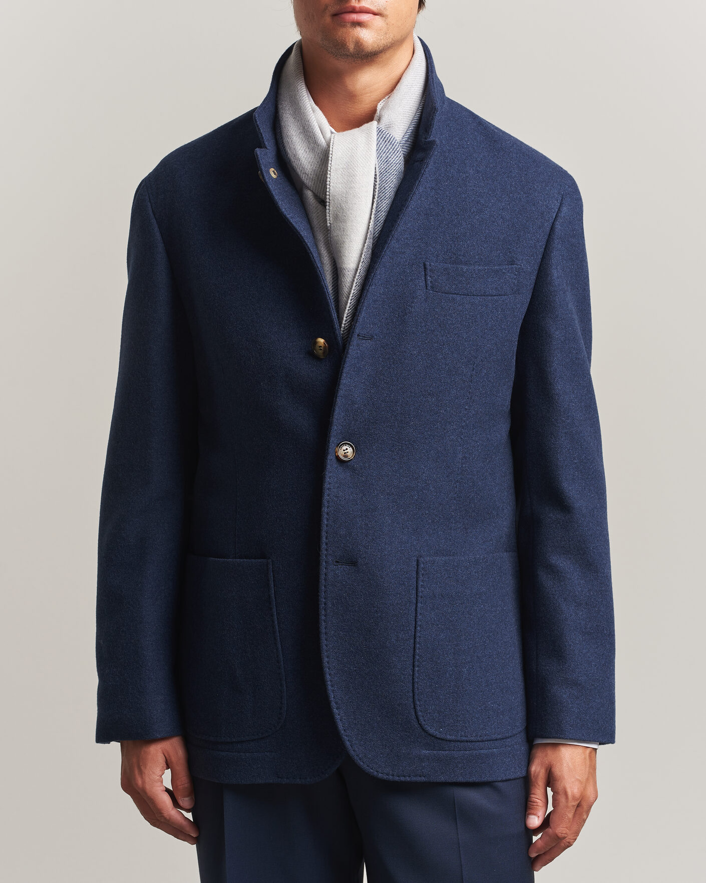 Herre | Jakker | Brunello Cucinelli | Cashmere City Jacket Navy