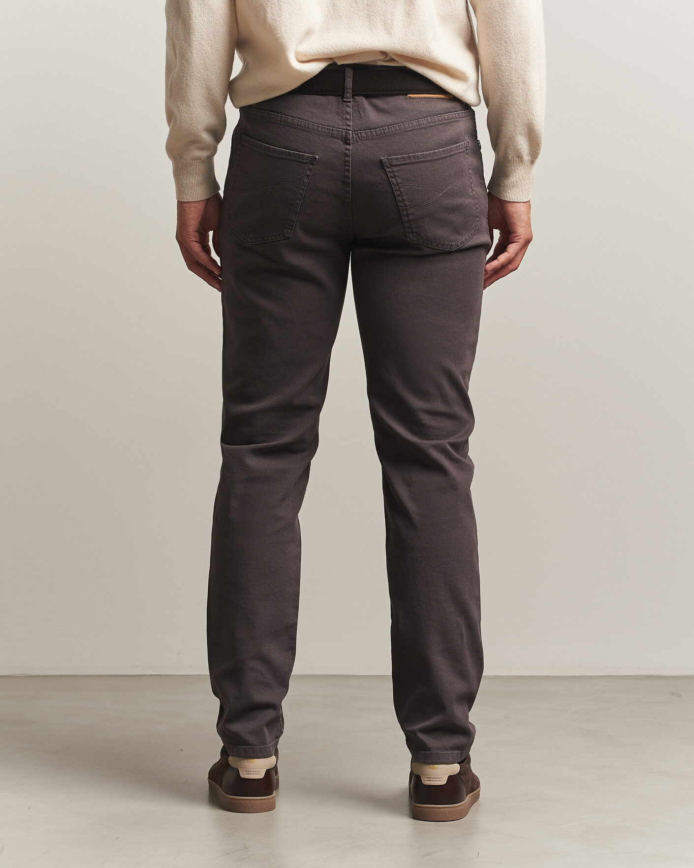 Herre | Bukser | Brunello Cucinelli | Slim Fit Bull Denim Pants Dark Brown