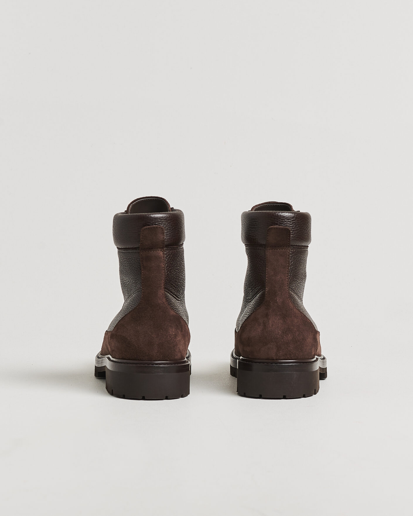 Herre | Støvler | Brunello Cucinelli | Lace Up Boots Dark Brown