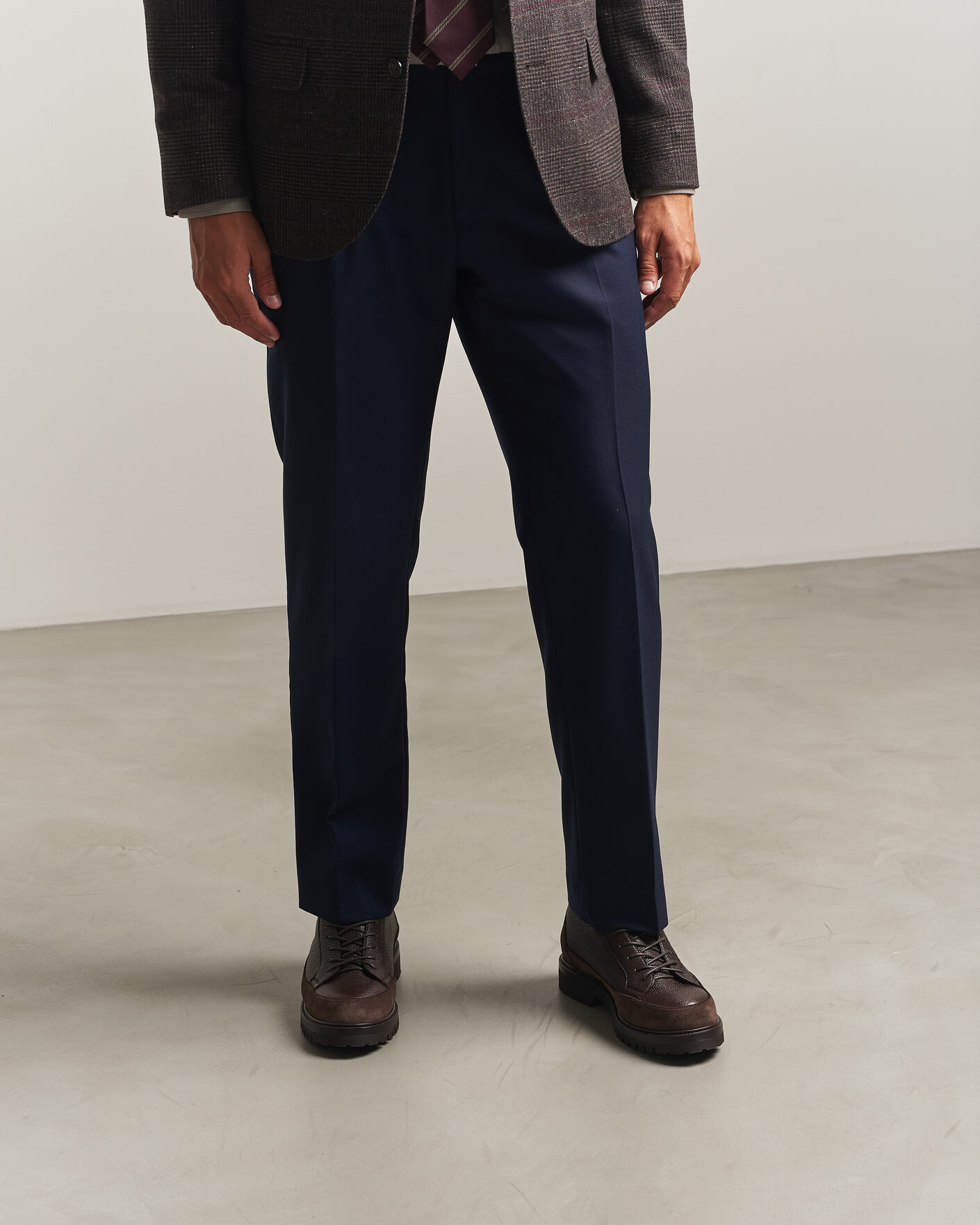 Herre | Støvler | Brunello Cucinelli | Lace Up Boots Dark Brown