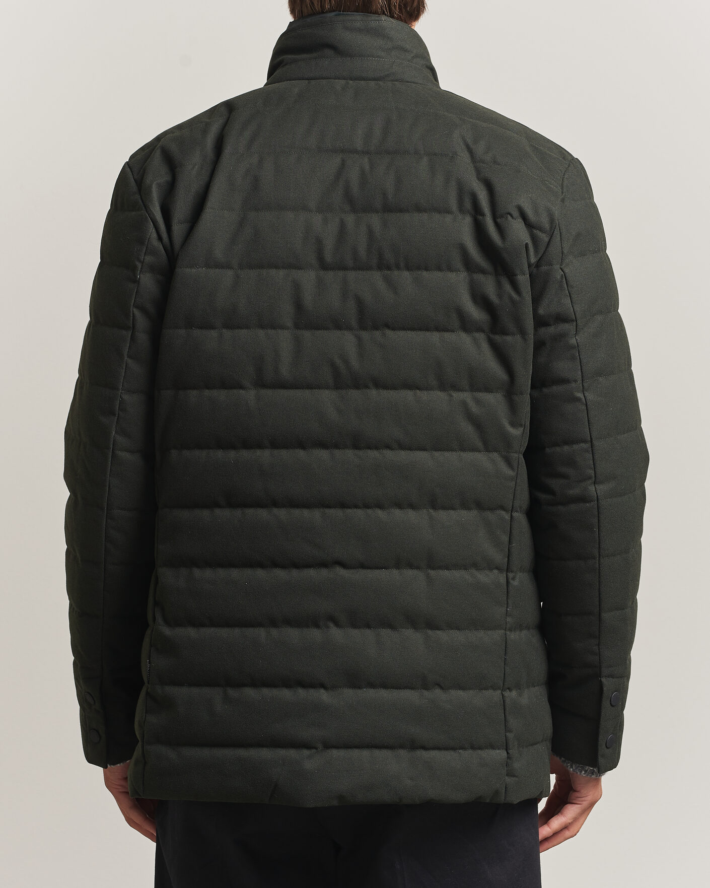 Herre | Jakker | Save The Duck | Felipe Padded Flannel Jacket Green Black