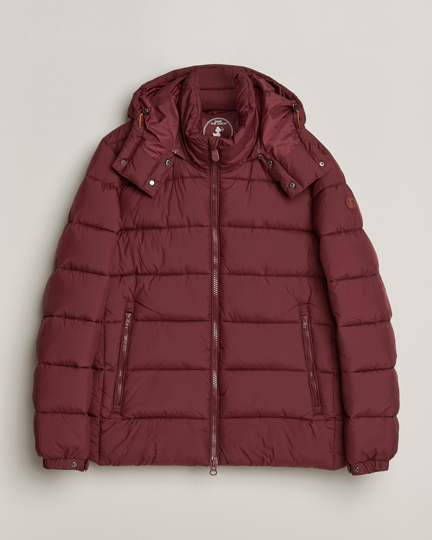 Herre | Jakker | Save The Duck | Boris Matt Padded Puffer Wine Red