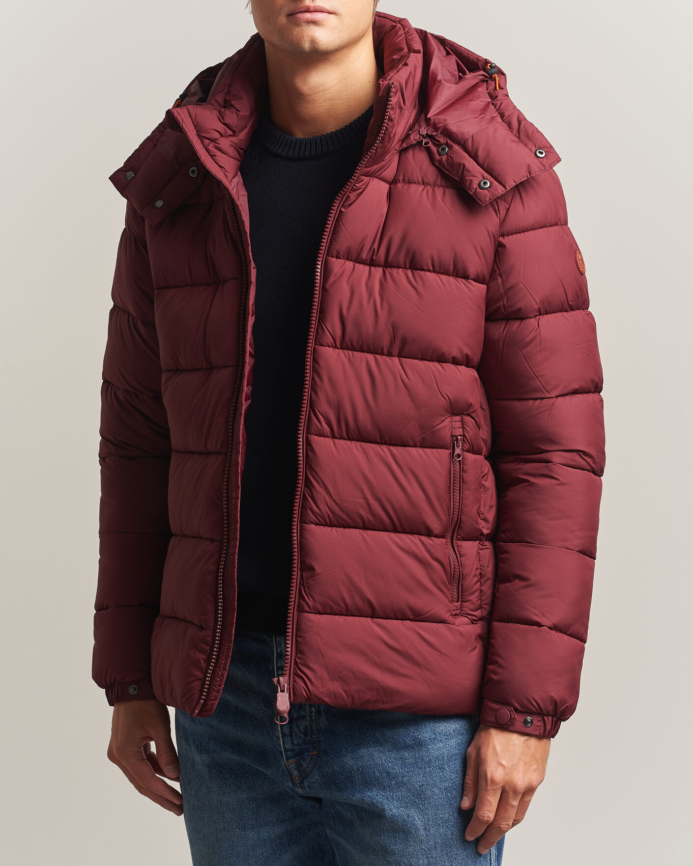Herre | Jakker | Save The Duck | Boris Matt Padded Puffer Wine Red