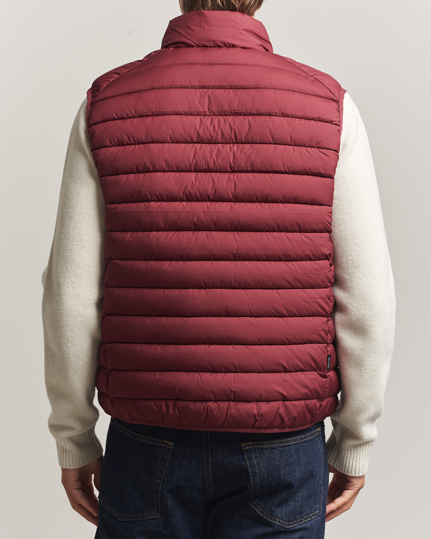 Herre | Vester | Save The Duck | Rhus Matt Lightweight Vest Wine Red