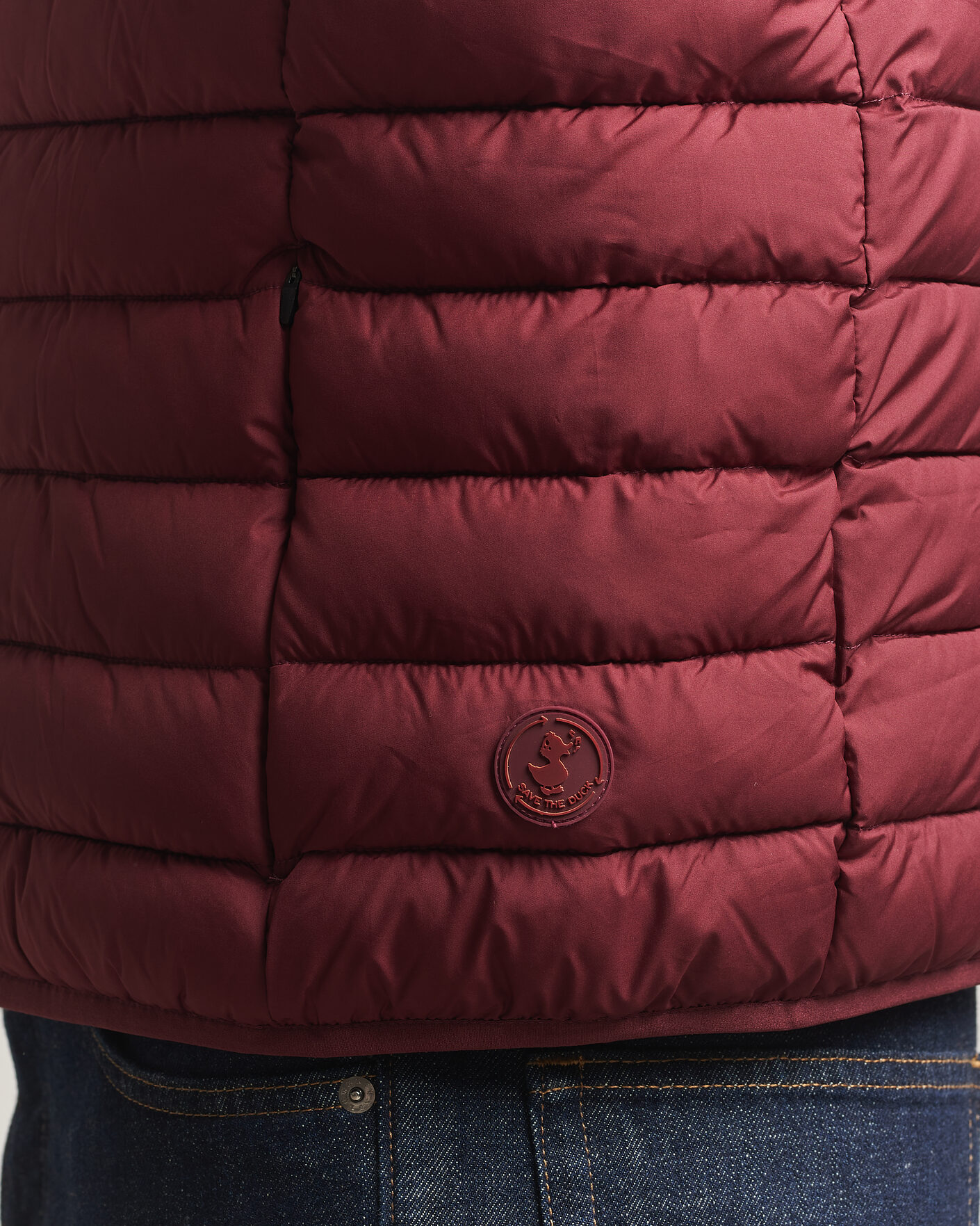 Herre | Vester | Save The Duck | Rhus Matt Lightweight Vest Wine Red
