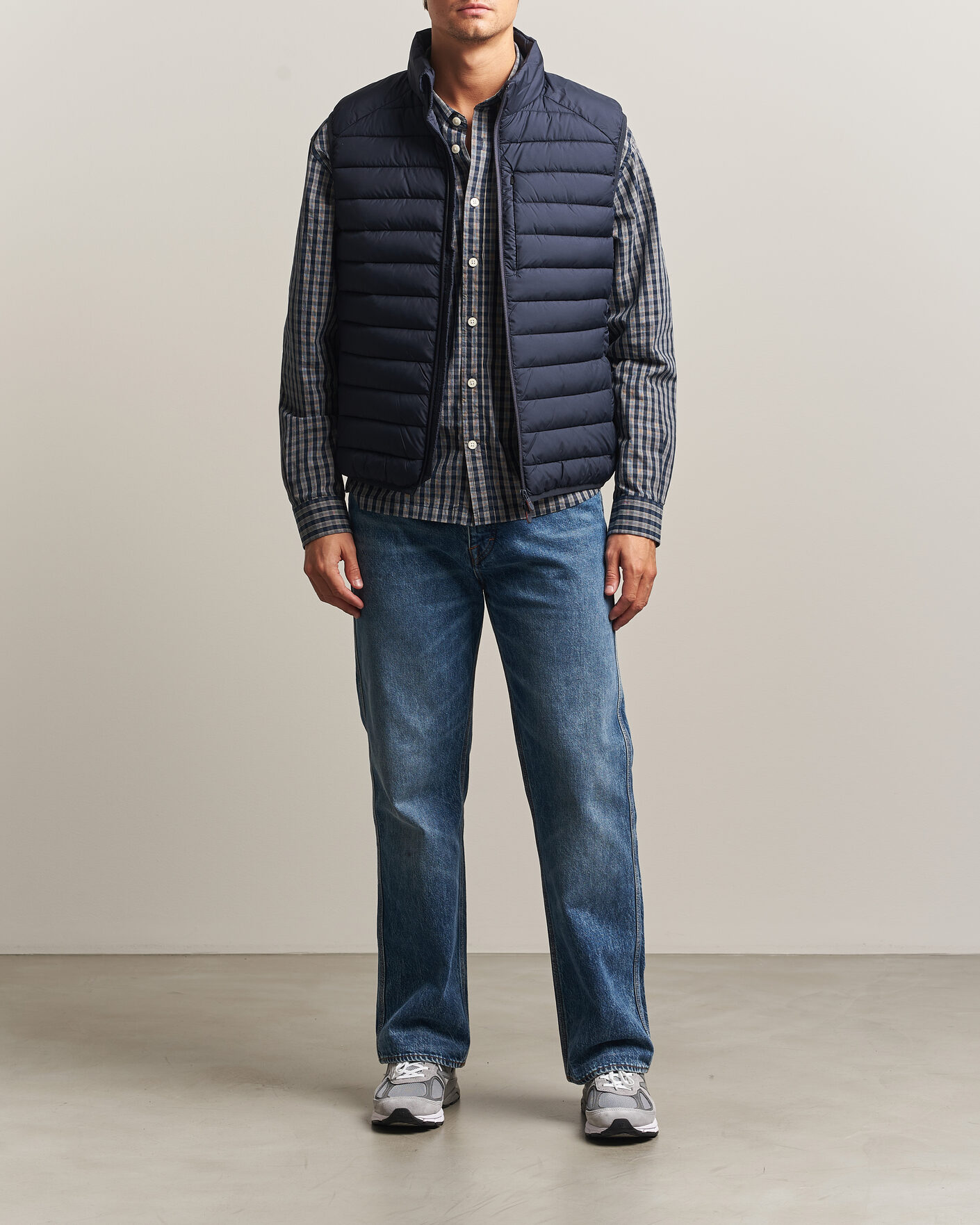 Herre | Vester | Save The Duck | Rhus Matt Lightweight Vest Blue Black