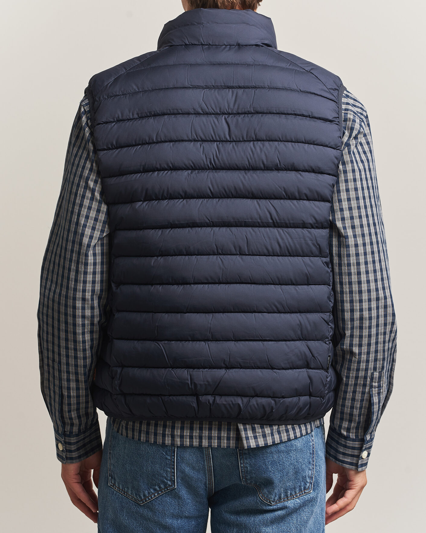 Herre | Vester | Save The Duck | Rhus Matt Lightweight Vest Blue Black
