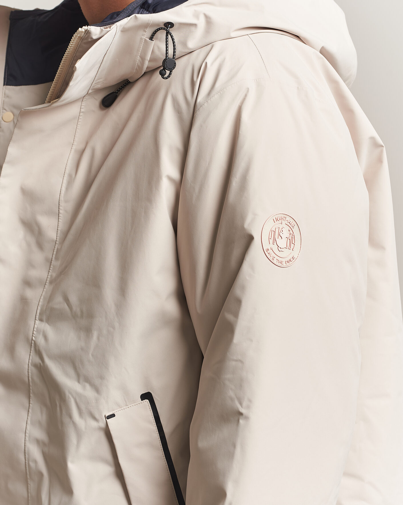 Herre | Jakker | Save The Duck | Arctic Gregoire Down Coat Shore Beige