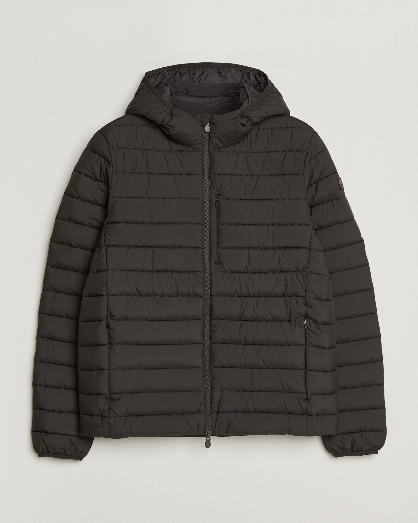 Herre | Jakker | Save The Duck | Juncus Matt Lightweight Hood Jacket Brown Black