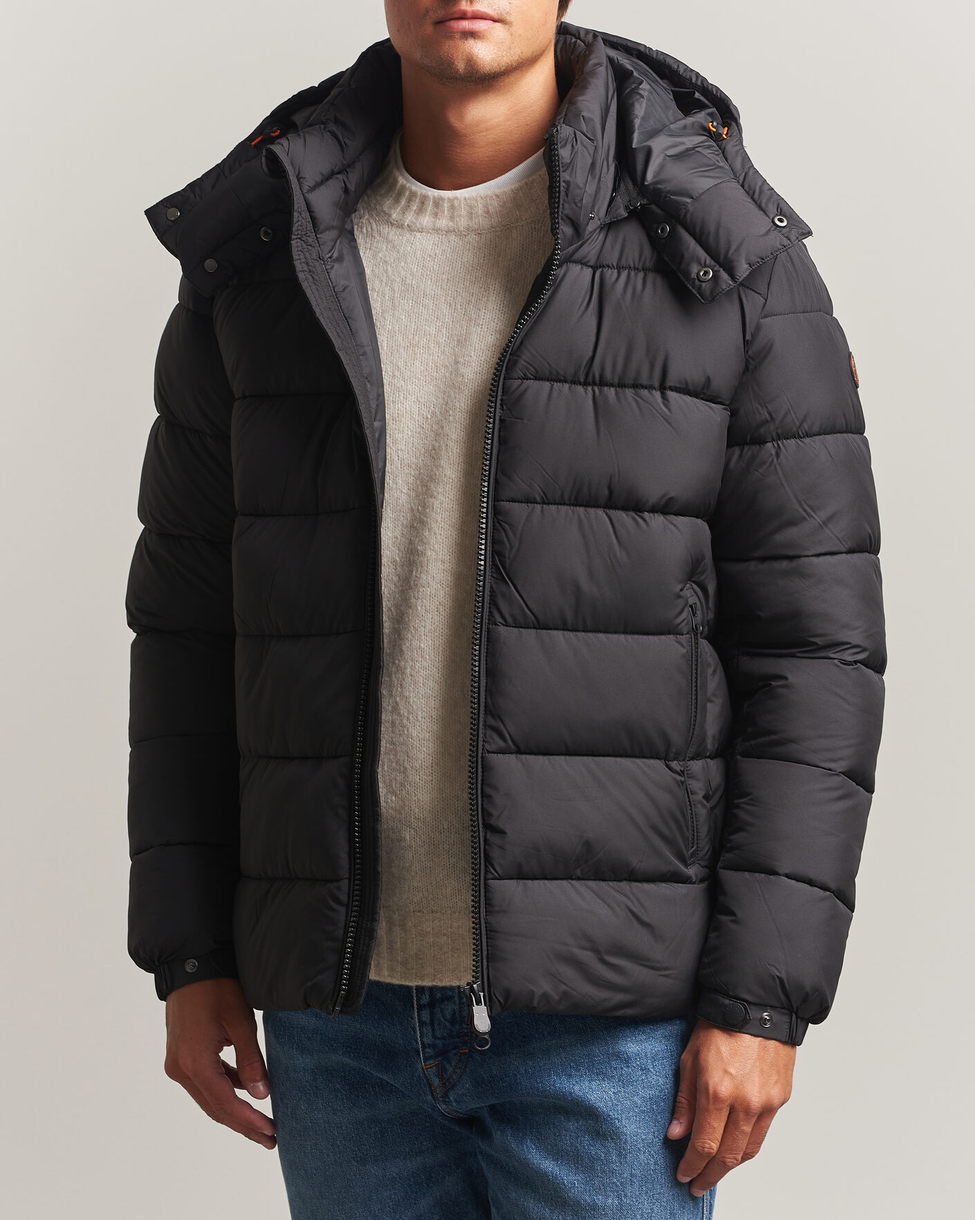 Herre | Jakker | Save The Duck | Boris Matt Padded Puffer Black