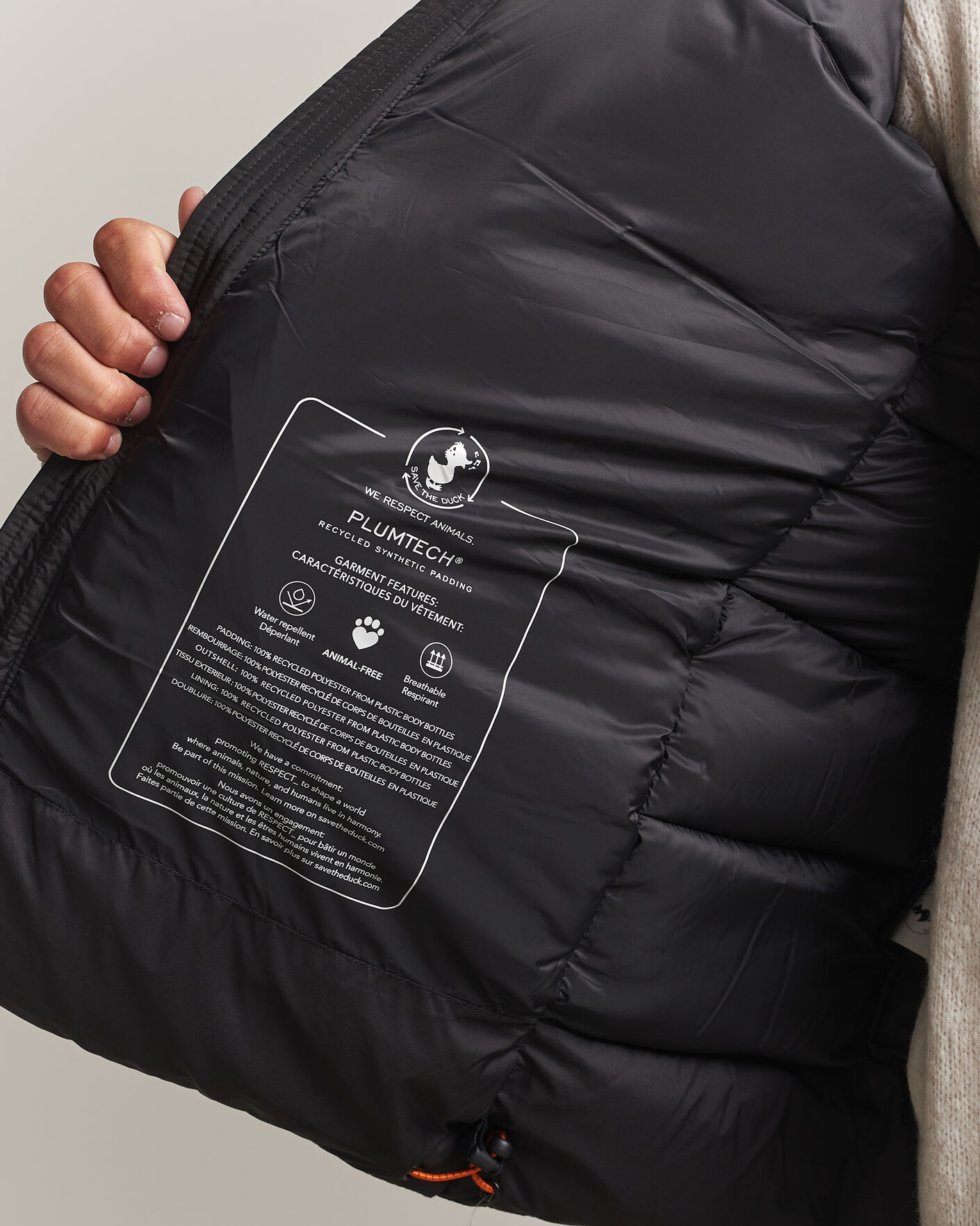 Herre | Jakker | Save The Duck | Boris Matt Padded Puffer Black