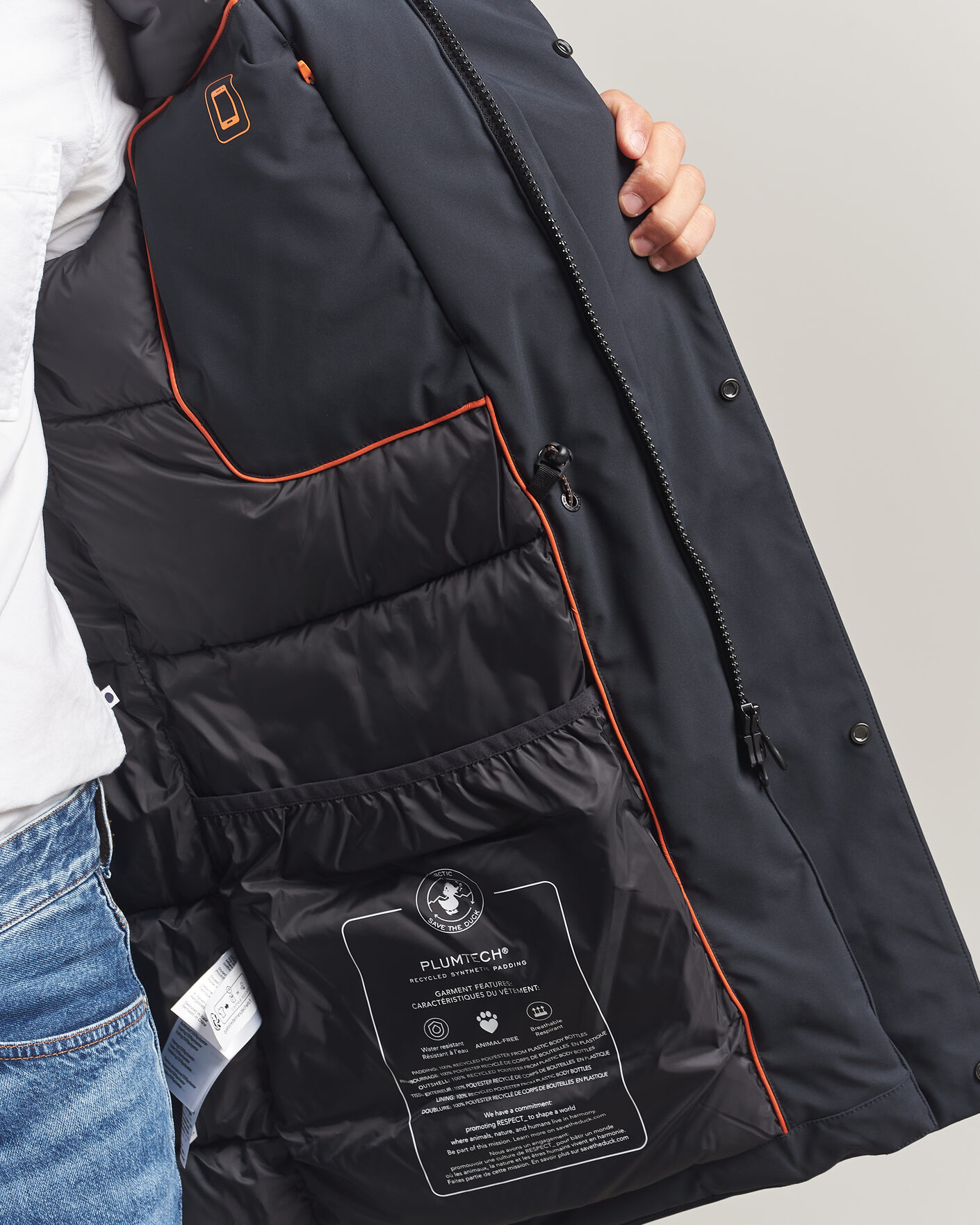 Herre | Jakker | Save The Duck | Wilson Arctic Parka Black