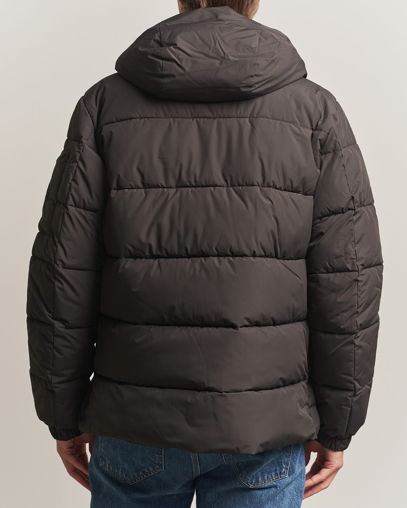 Herre | Jakker | Save The Duck | Espel Short Arctic Parka Brown Black