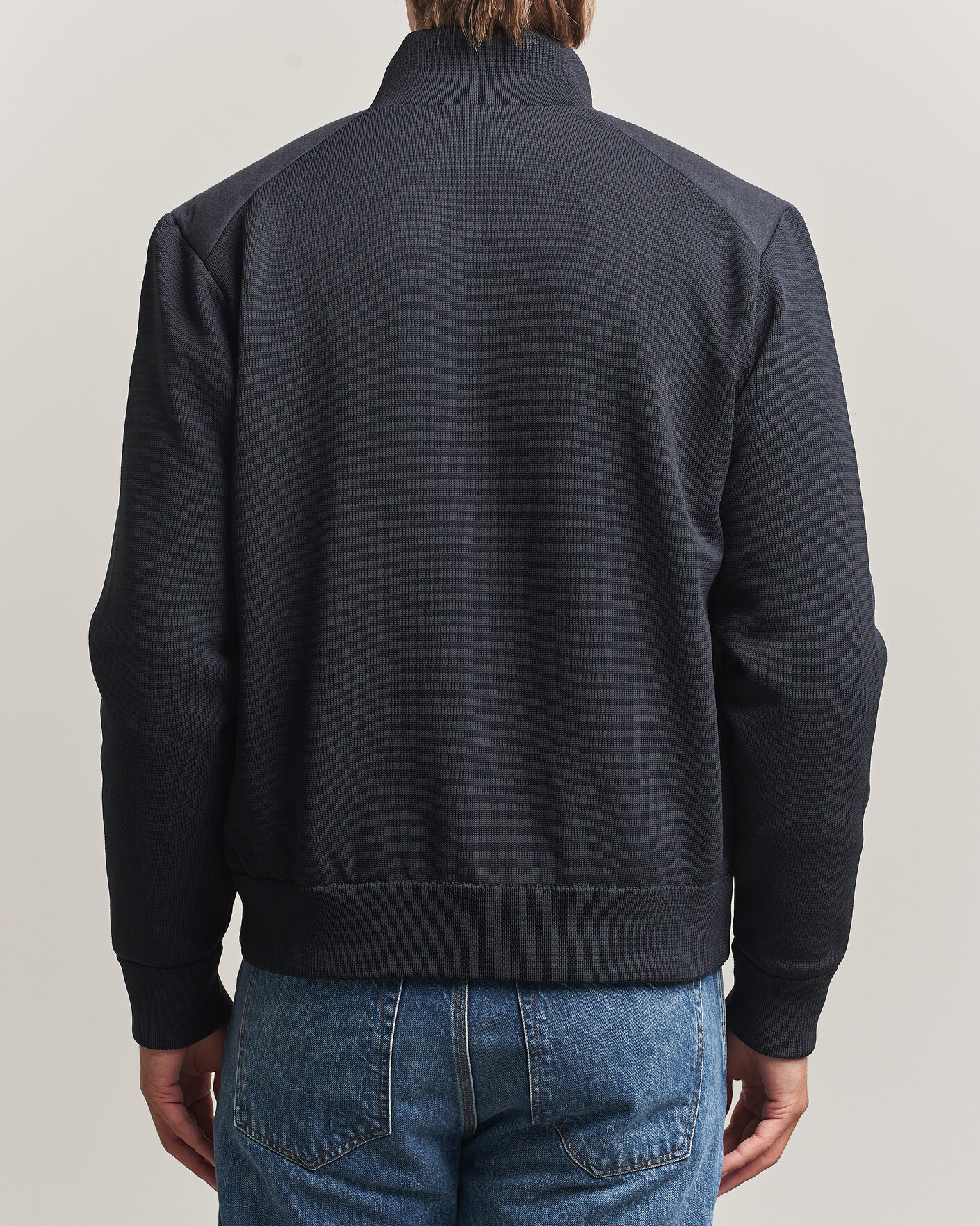 Herre | Jakker | Save The Duck | Lasse Padded Hybrid Jacket Navy Blue Melange