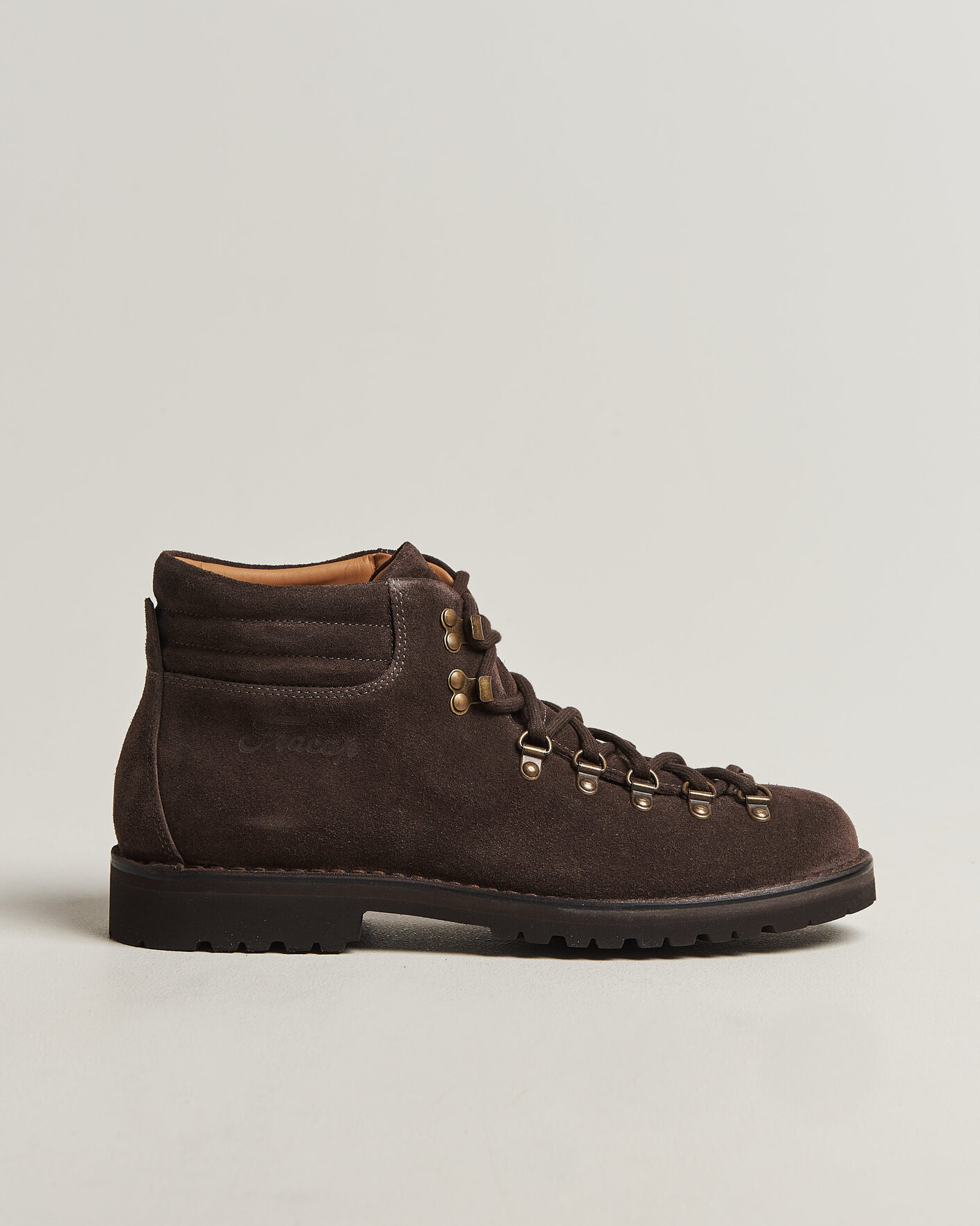 Herre | Støvler | Fracap | M127 Suede Boot Dark Brown