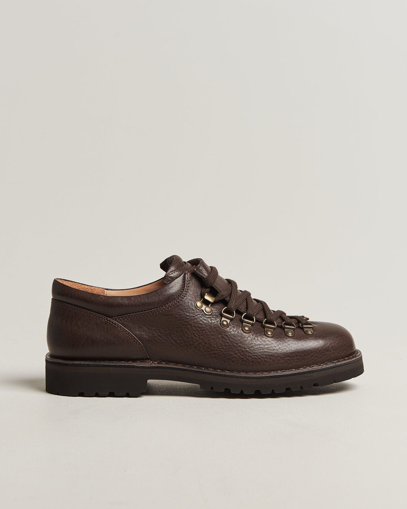 Herre | Støvler | Fracap | M121 Low Grain Leather Boot Dark Brown