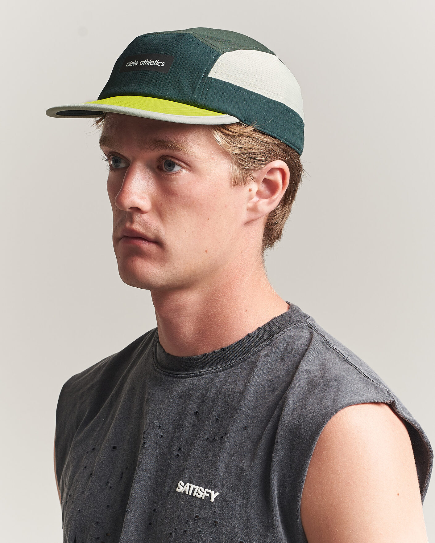 Herre | Hatter og capser | Ciele | GOCap Field Running Cap Spruce Light Moss