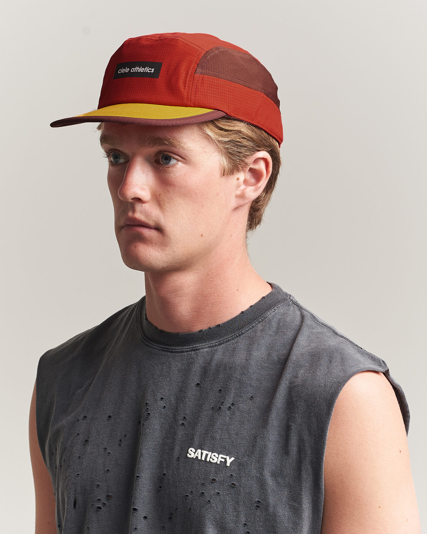 Herre | Hatter og capser | Ciele | GOCap Field Running Cap Red Andorra