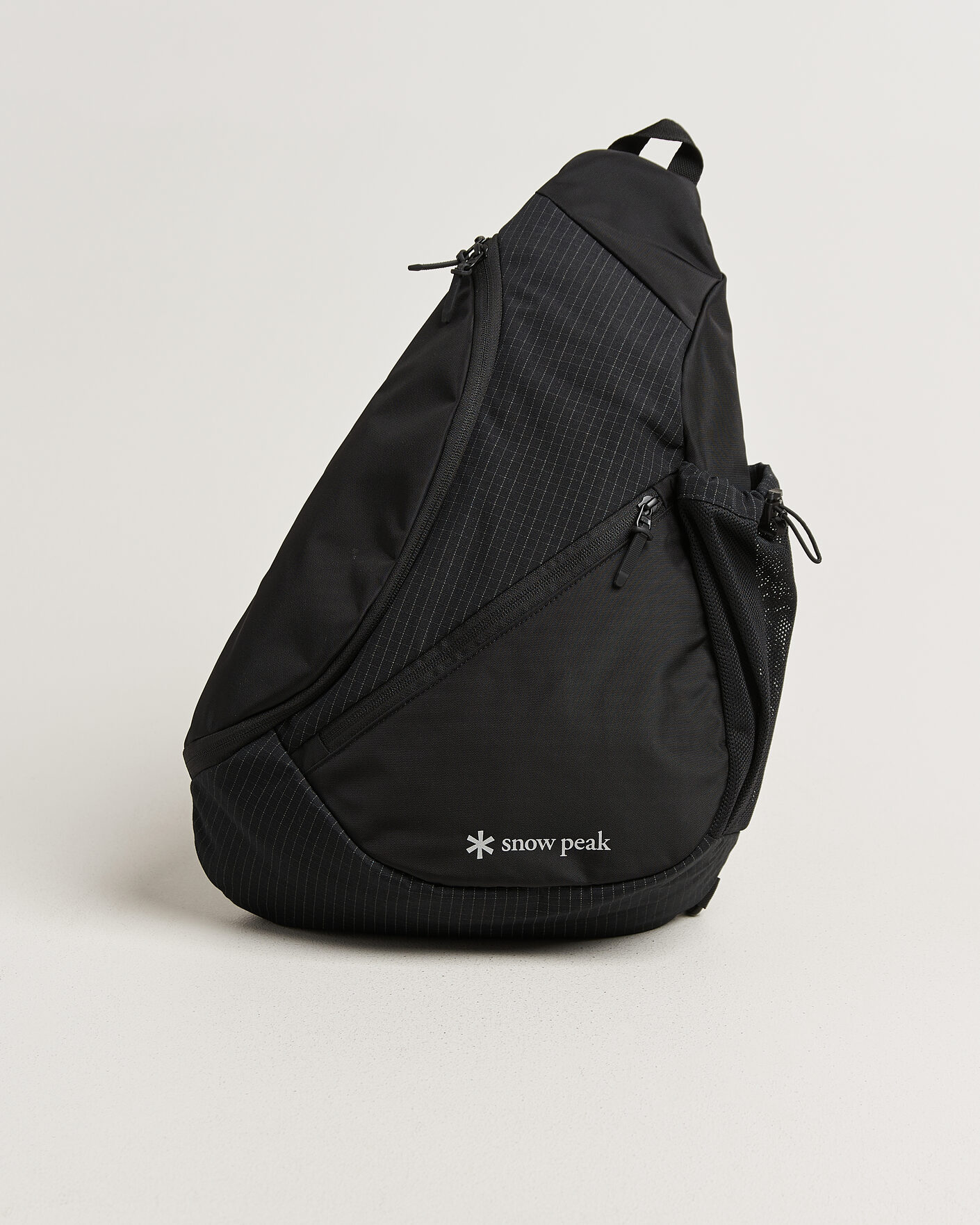 Herre | Vesker | Snow Peak | Grid Sling Bag Black