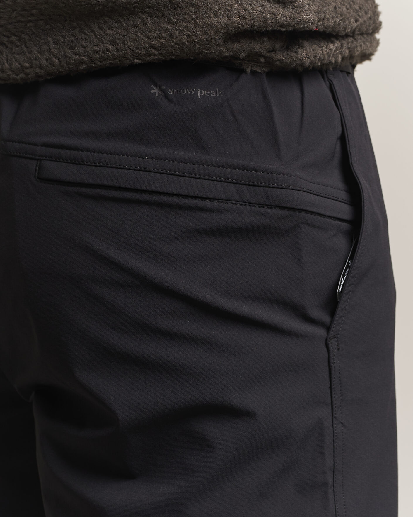 Herre | Bukser | Snow Peak | Water-Repellent Stretch Tapered Pants Black