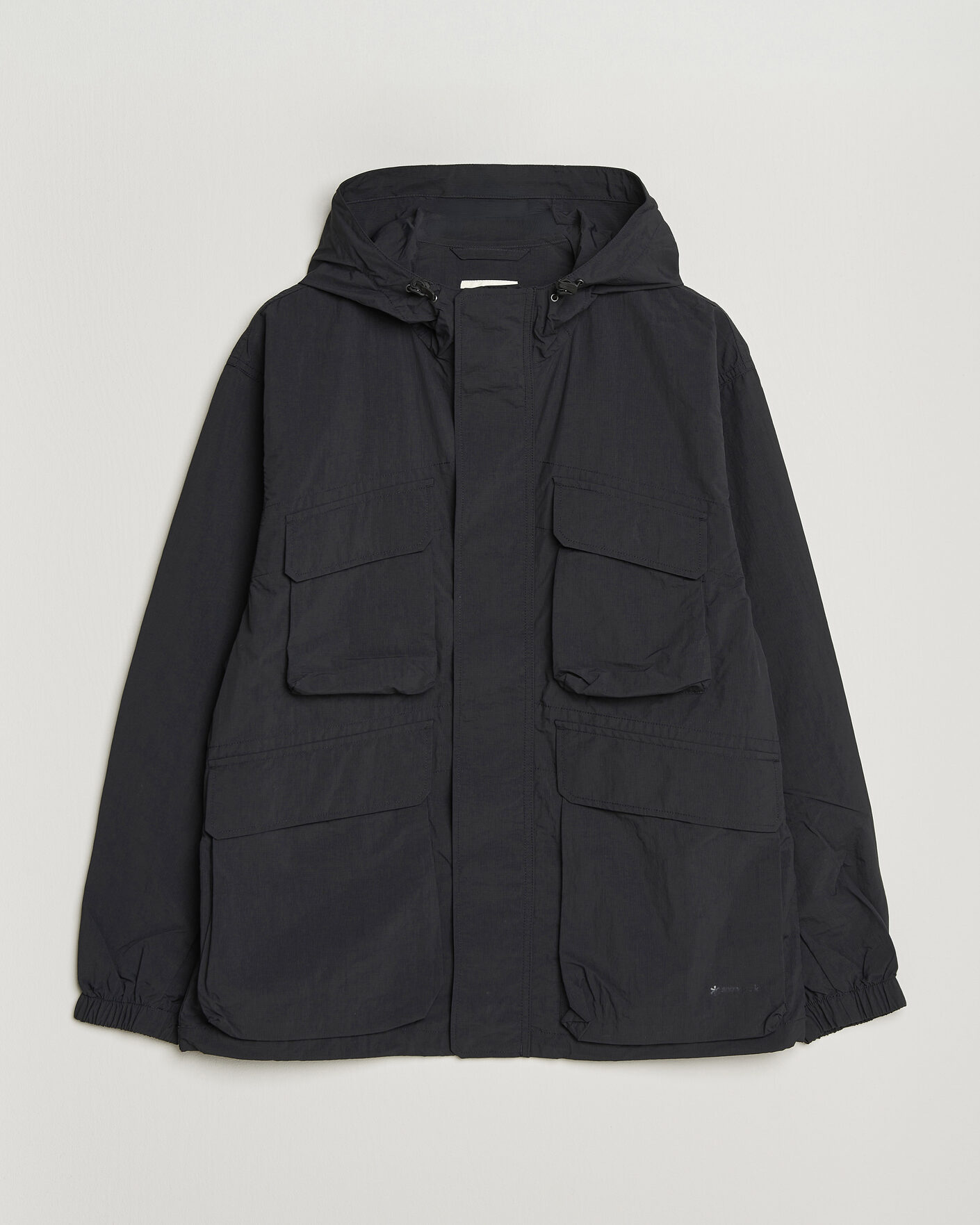 Herre | Jakker | Snow Peak | Nylon Double Rip Jacket Black