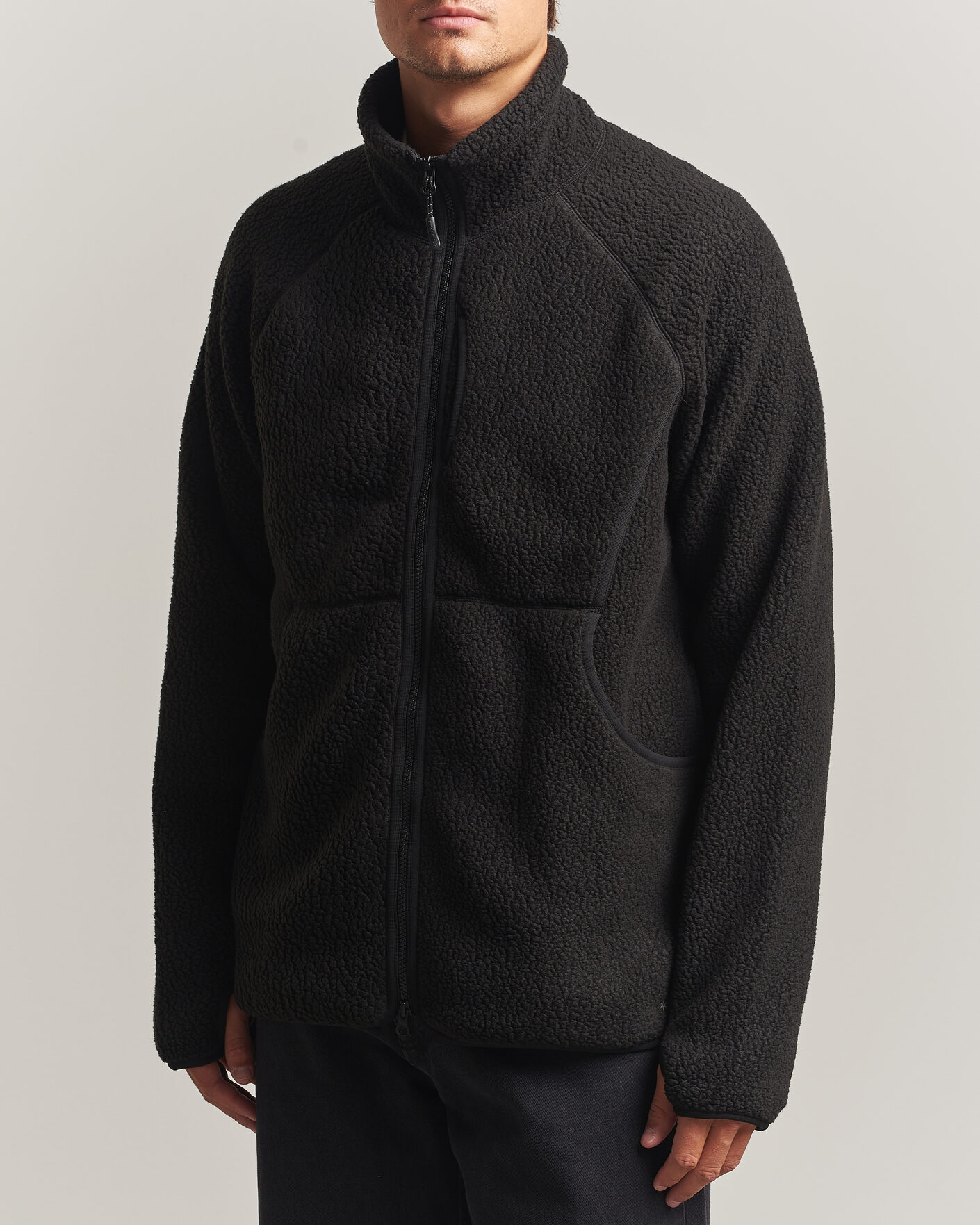 Herre | Jakker | Snow Peak | Thermal Boa Fleece Jacket Black