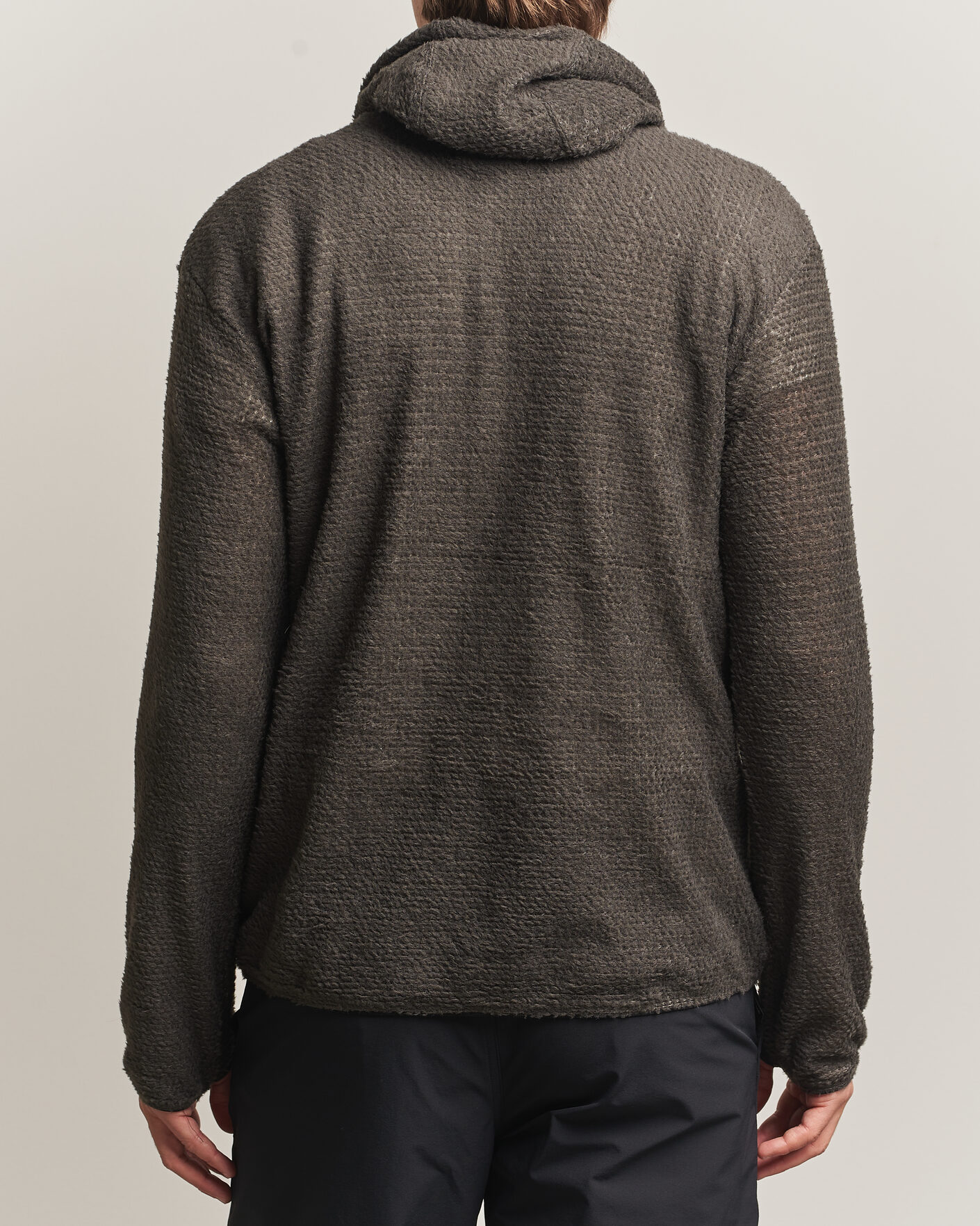 Herre | Gensere | Snow Peak | Alpha Direct 90 Hoodie Charcoal