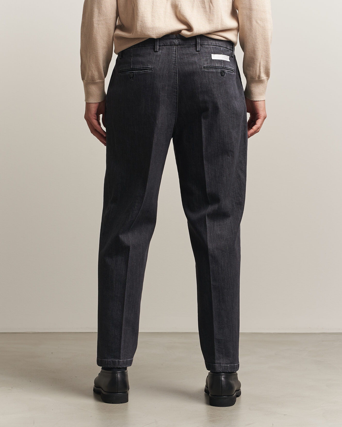 Herre | Bukser | Briglia 1949 | Portobello Loose Fit Denim Trousers Grey