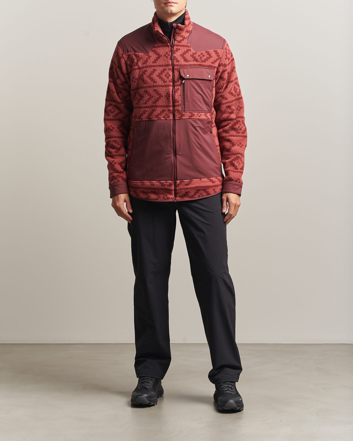 Herre | Jakker | Norrøna | Tamok Warm3 Fleece Jacket Cowhide