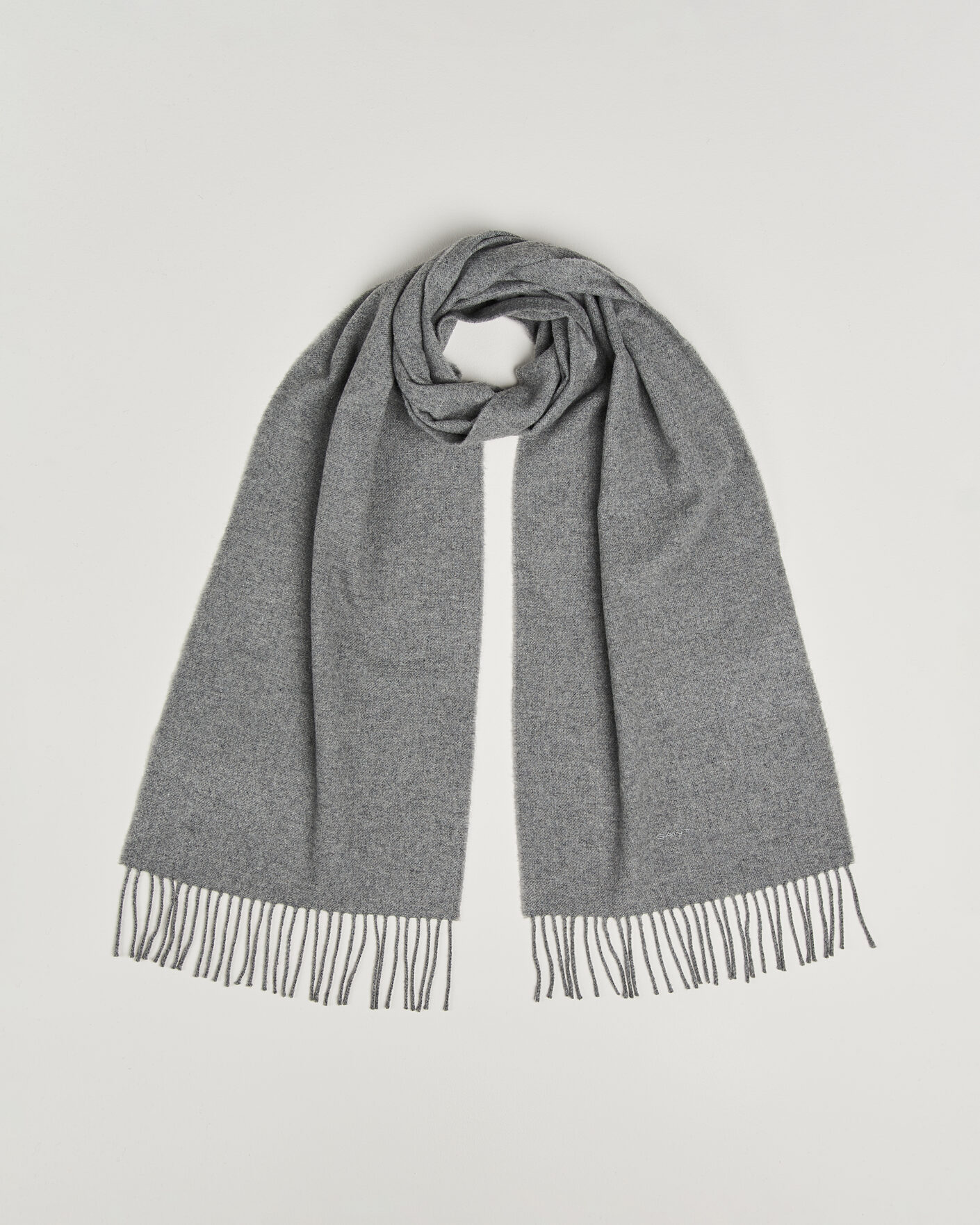 Herre | Skjerf | Gant | Wool Scarf Mid Grey