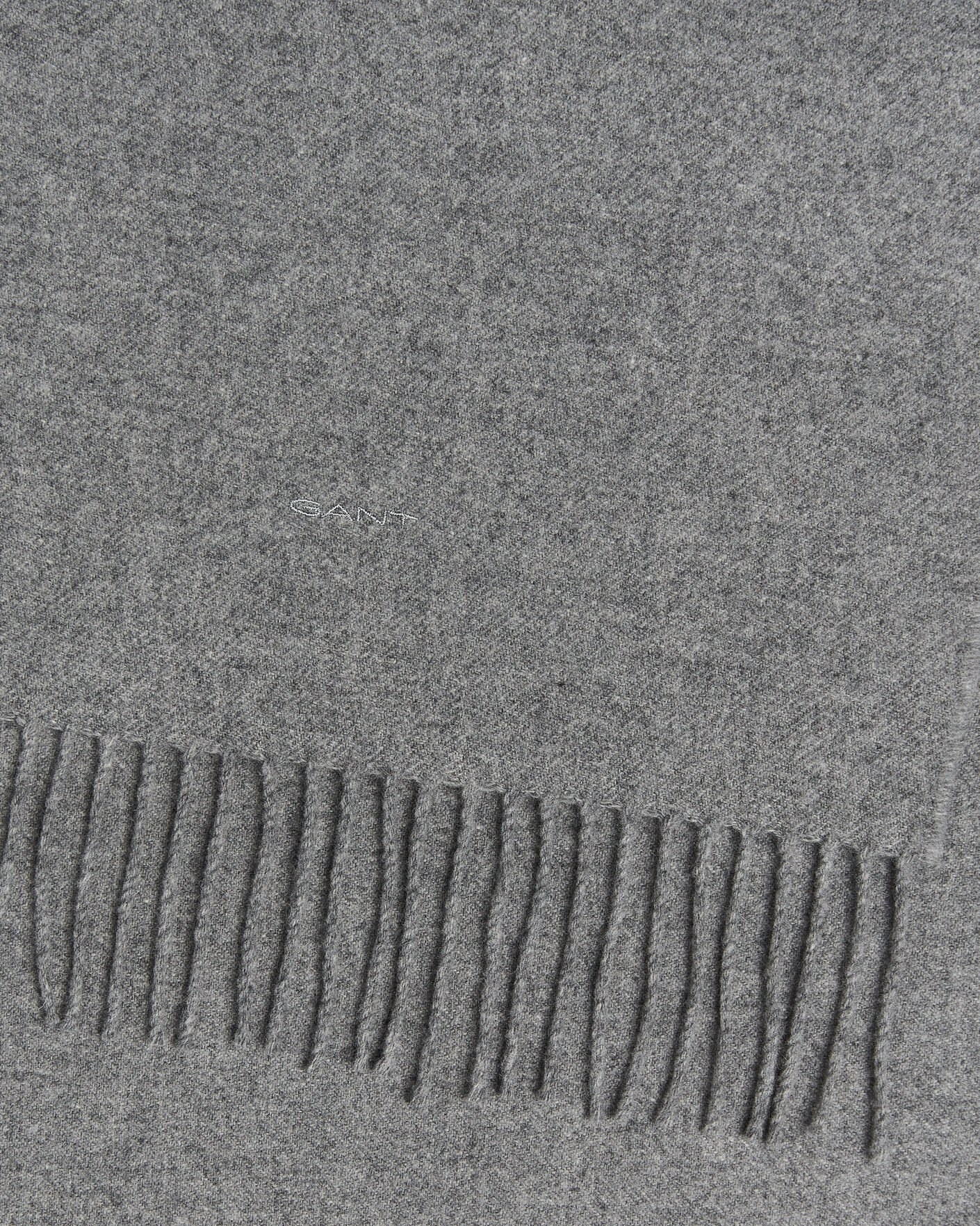 Herre | Skjerf | Gant | Wool Scarf Mid Grey