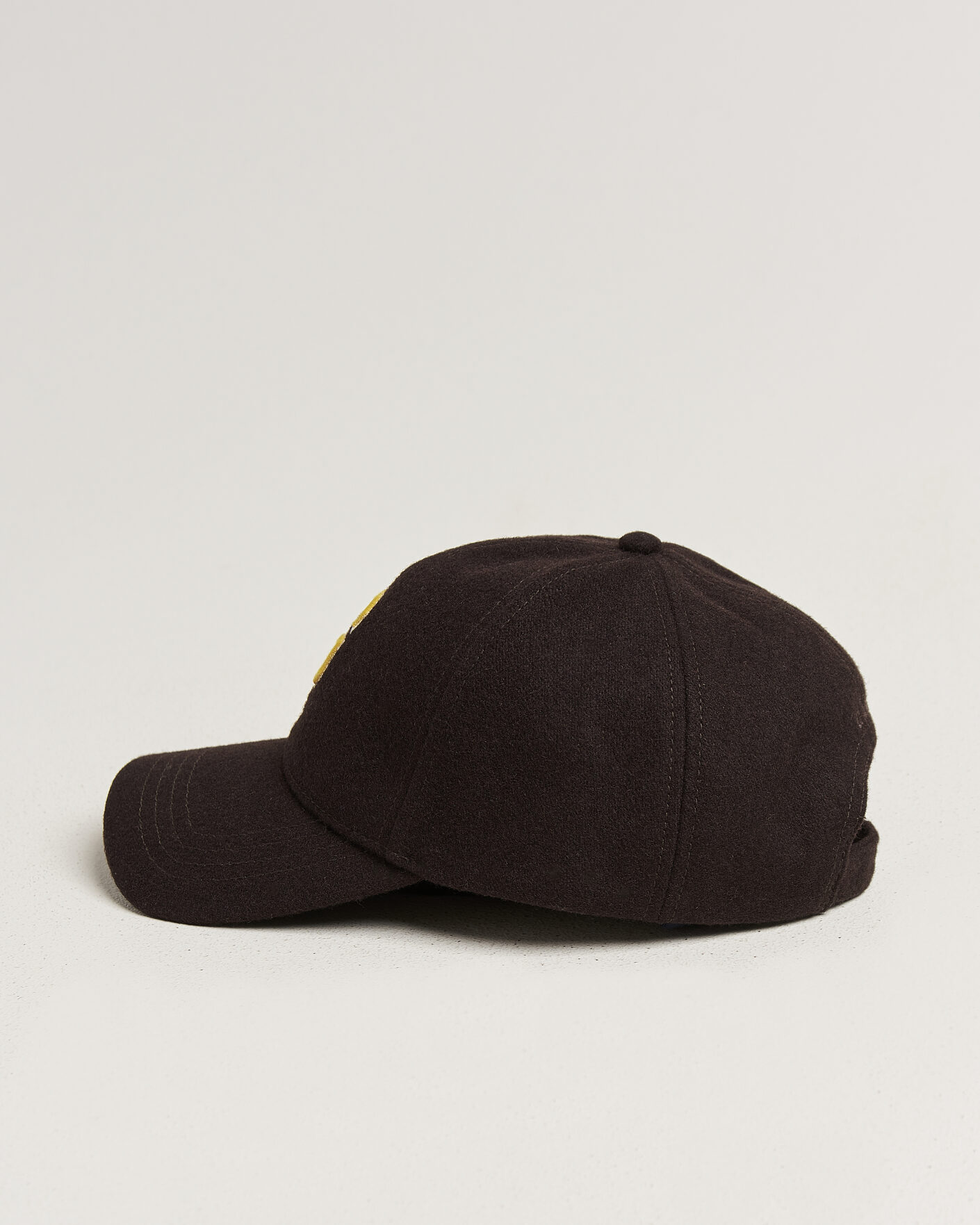 Herre | Hatter og capser | Gant | G Badge Wool Melton Cap Charred Wood Brown
