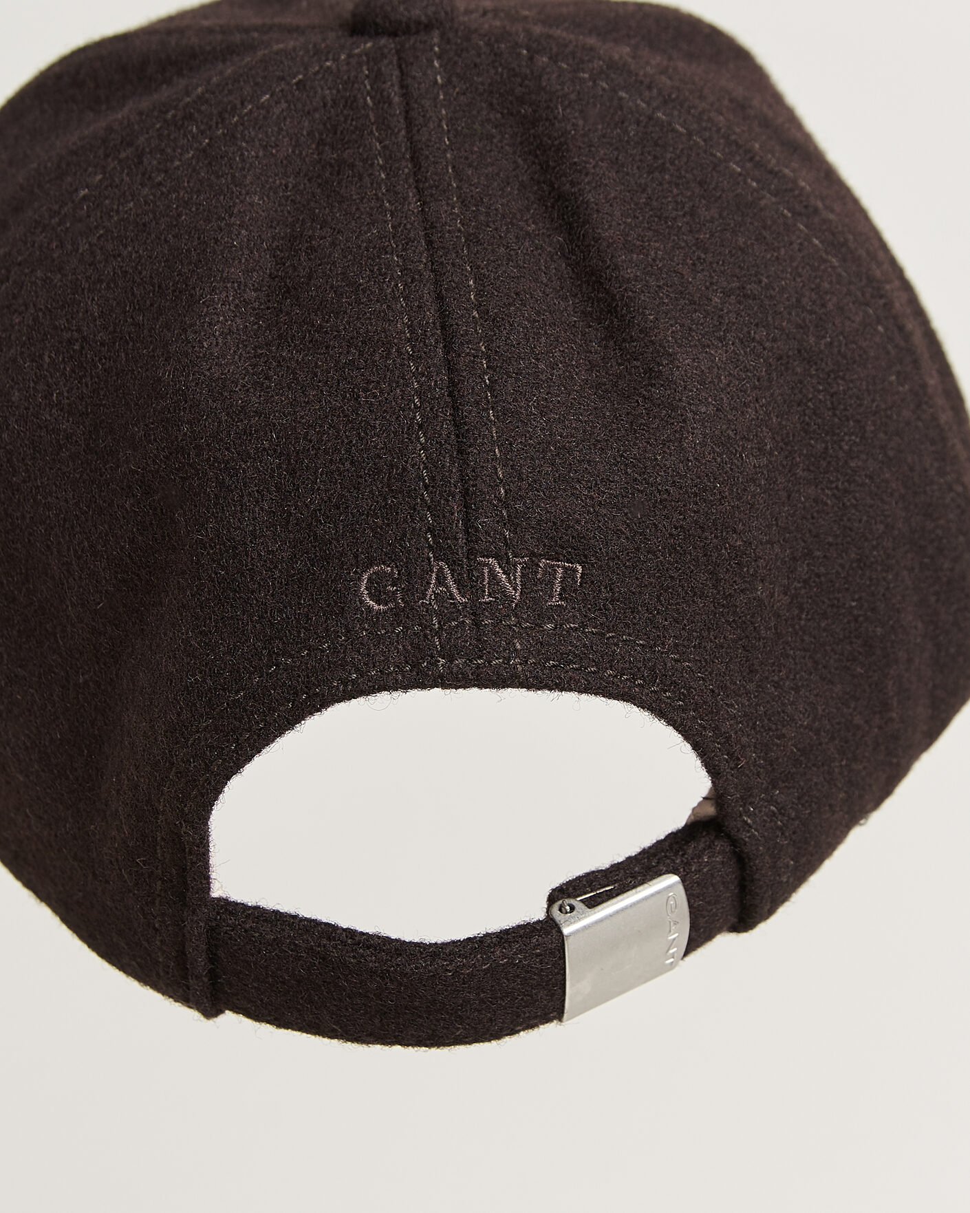 Herre | Hatter og capser | Gant | G Badge Wool Melton Cap Charred Wood Brown