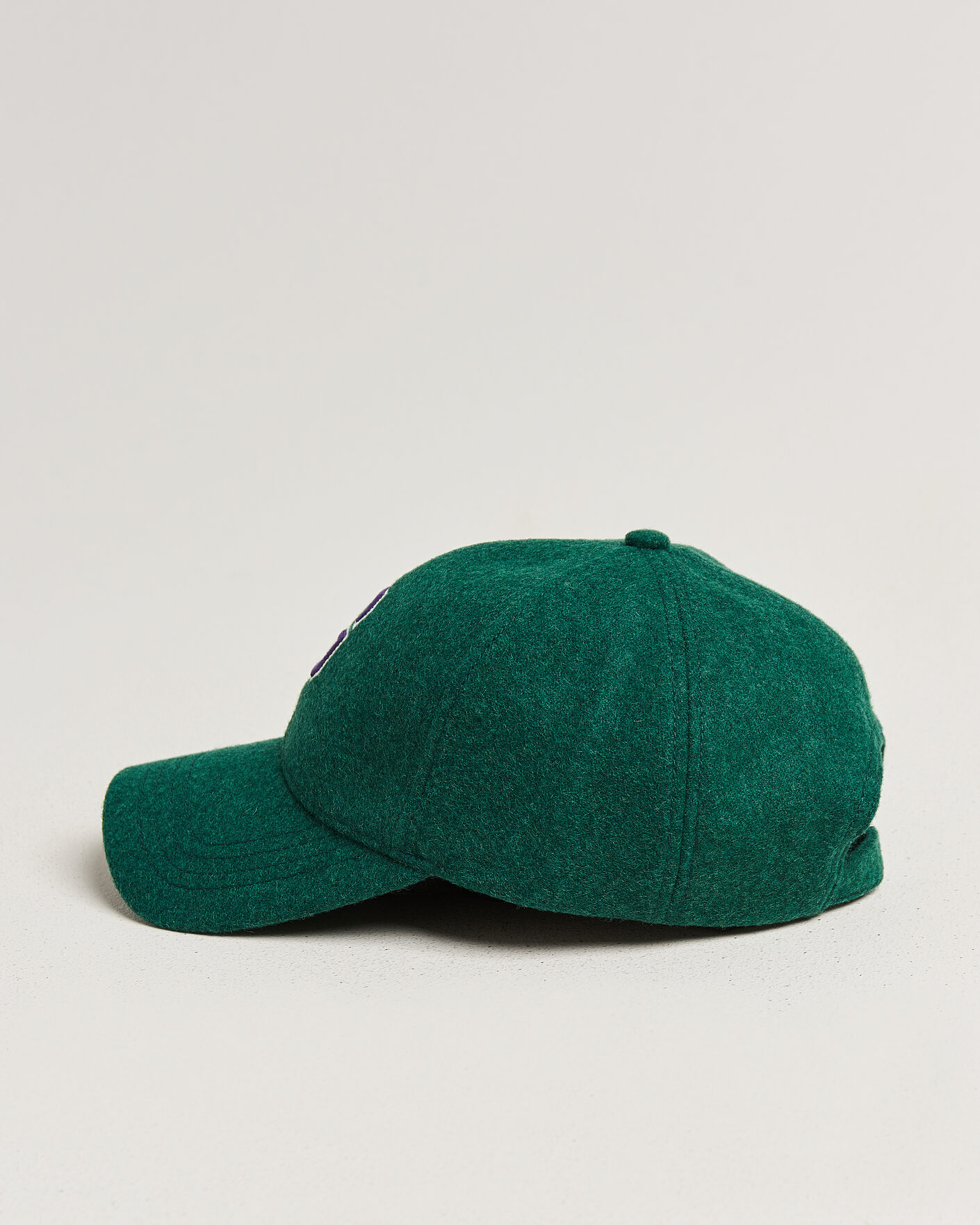 Herre | Hatter og capser | Gant | G Badge Wool Melton Cap Dark Emerald