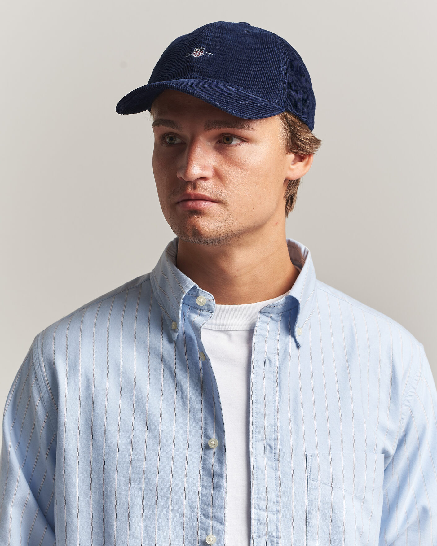 Herre | Hatter og capser | Gant | Corduroy Cap Marine