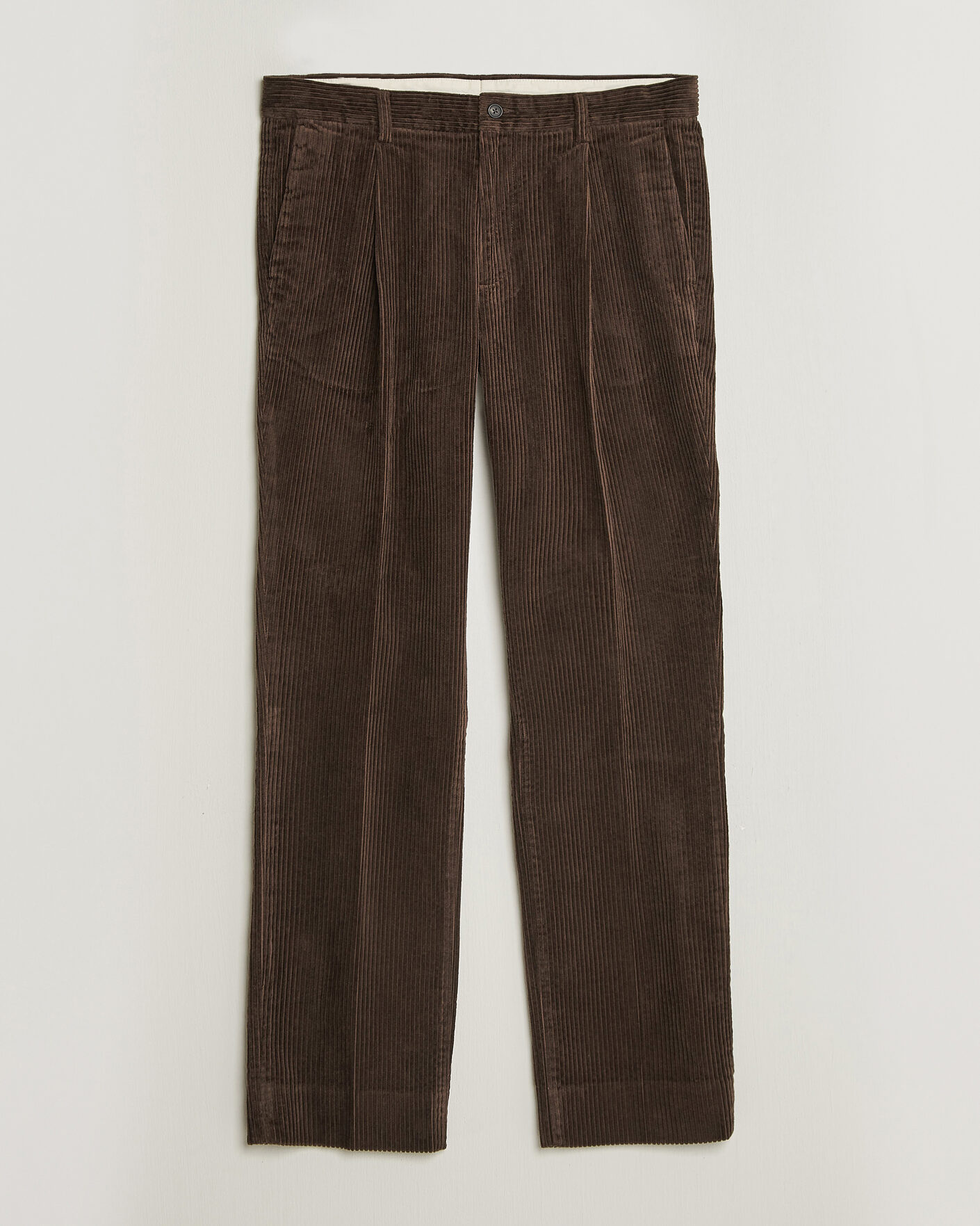 Herre | Bukser | Gant | Corduroy Trousers Black Brown