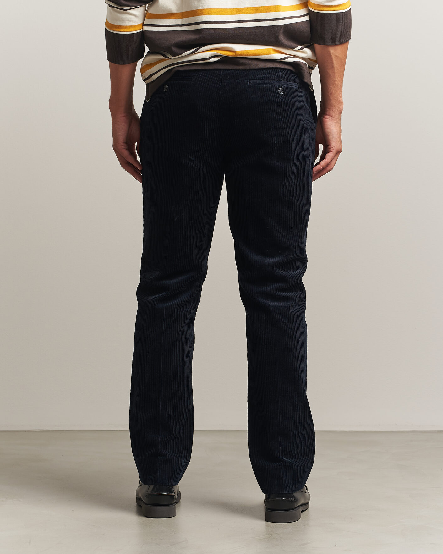 Herre | Bukser | Gant | Corduroy Trousers Evening Blue