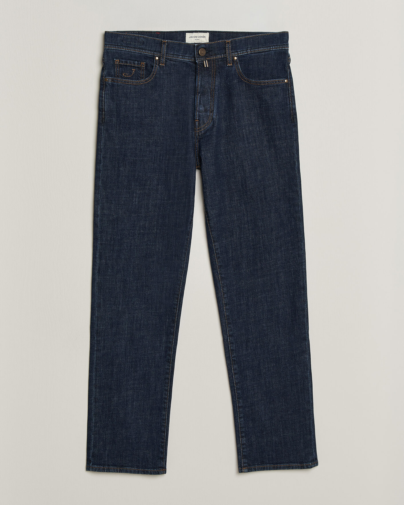 Herre | Jeans | Jacob Cohën | Edos Regular Straight Fit Jeans Dark Blue