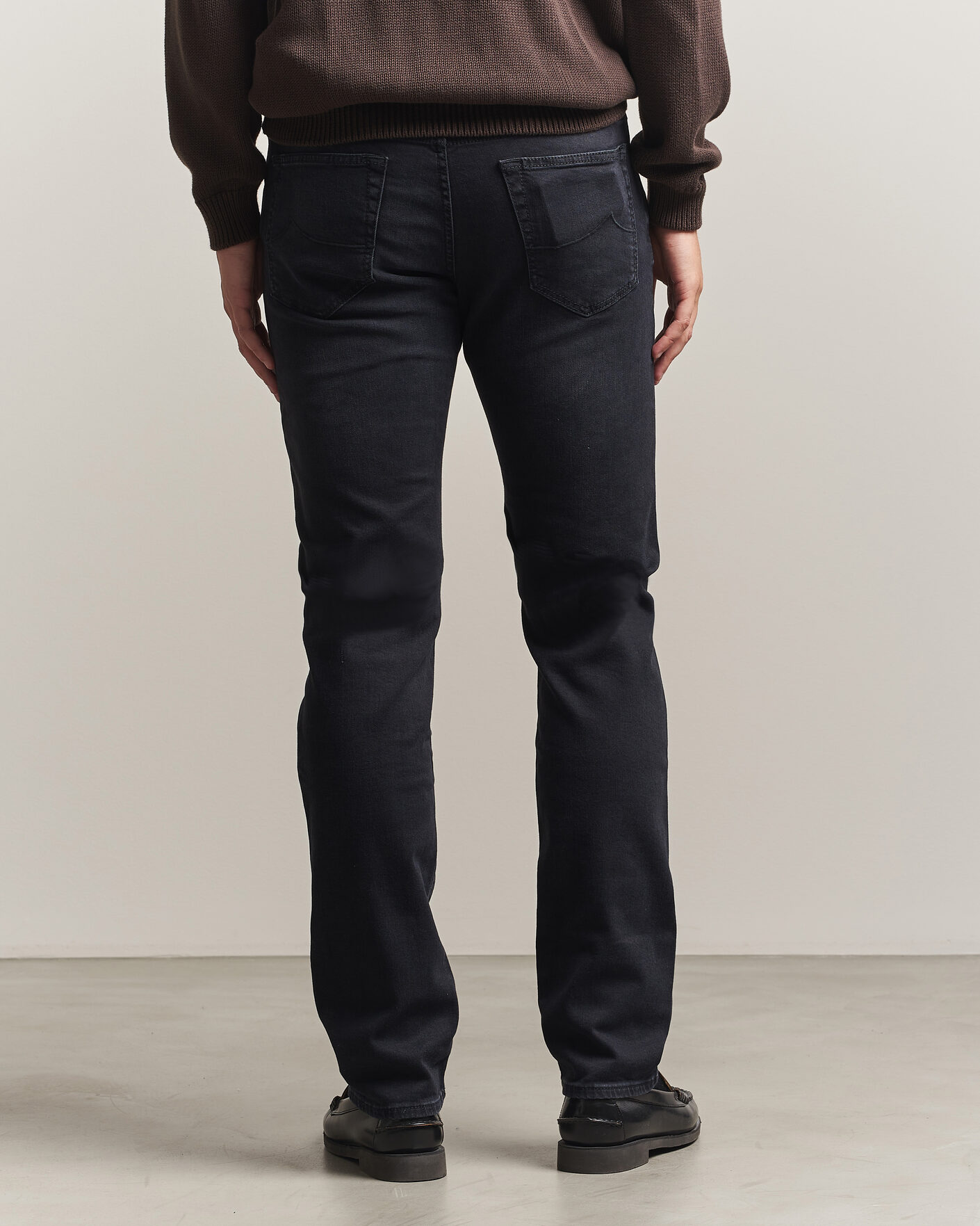 Herre | Jeans | Jacob Cohën | Bard Slim Fit Stretch Jeans Washed Black