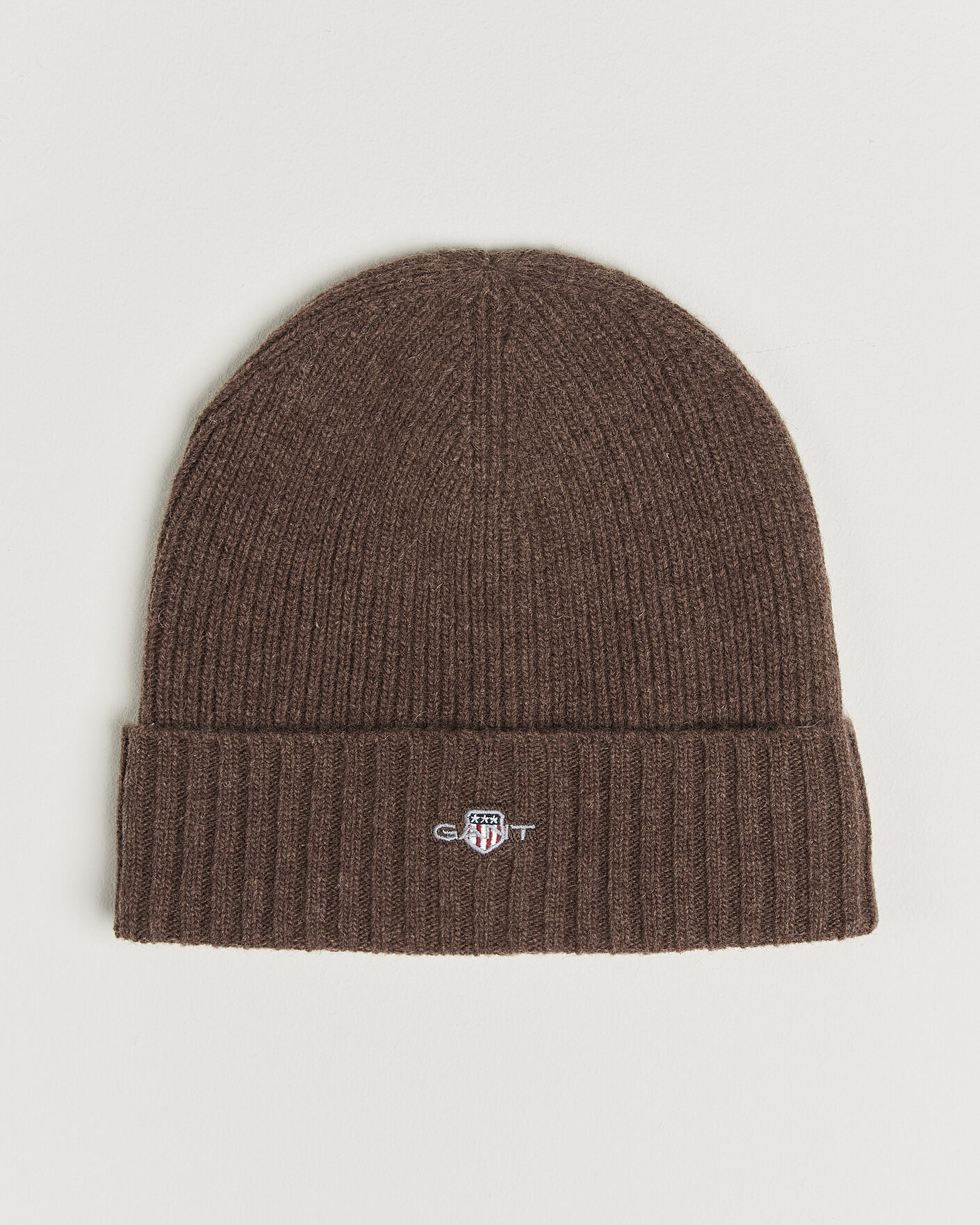 Herre | Luer | Gant | Wool Beanie Shadow Brown