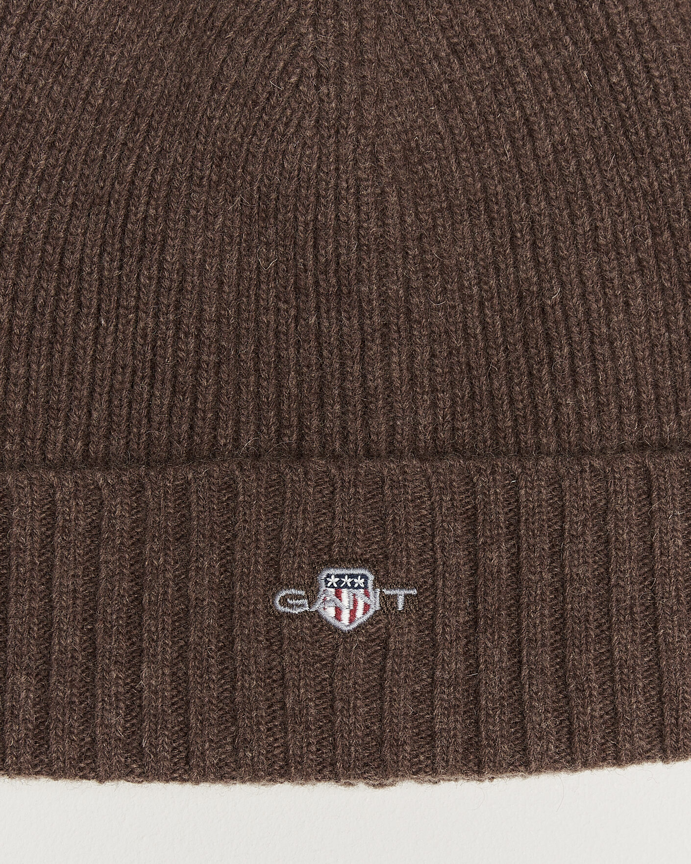 Herre | Luer | Gant | Wool Beanie Shadow Brown