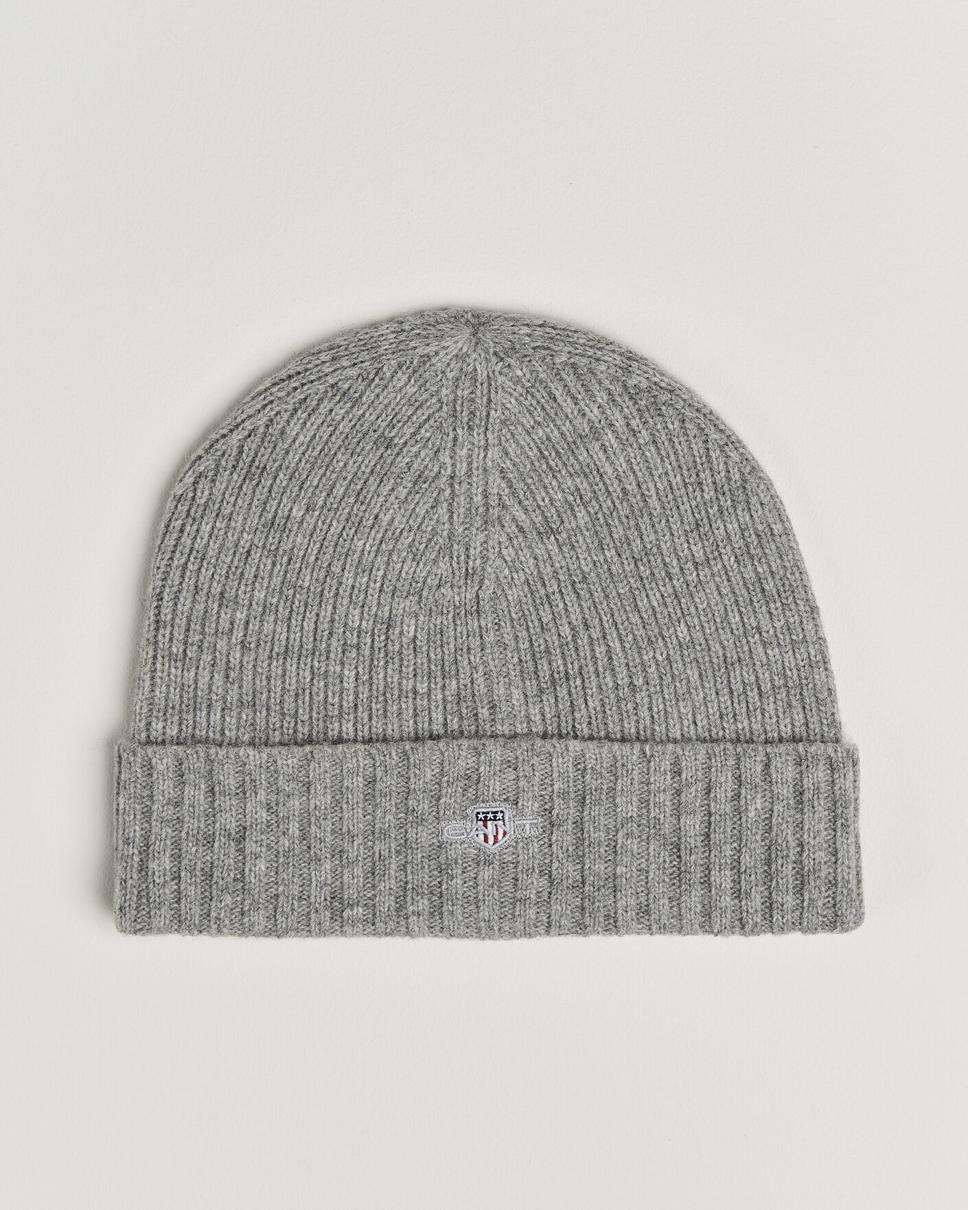 Herre | Luer | Gant | Wool Beanie Grey Melange