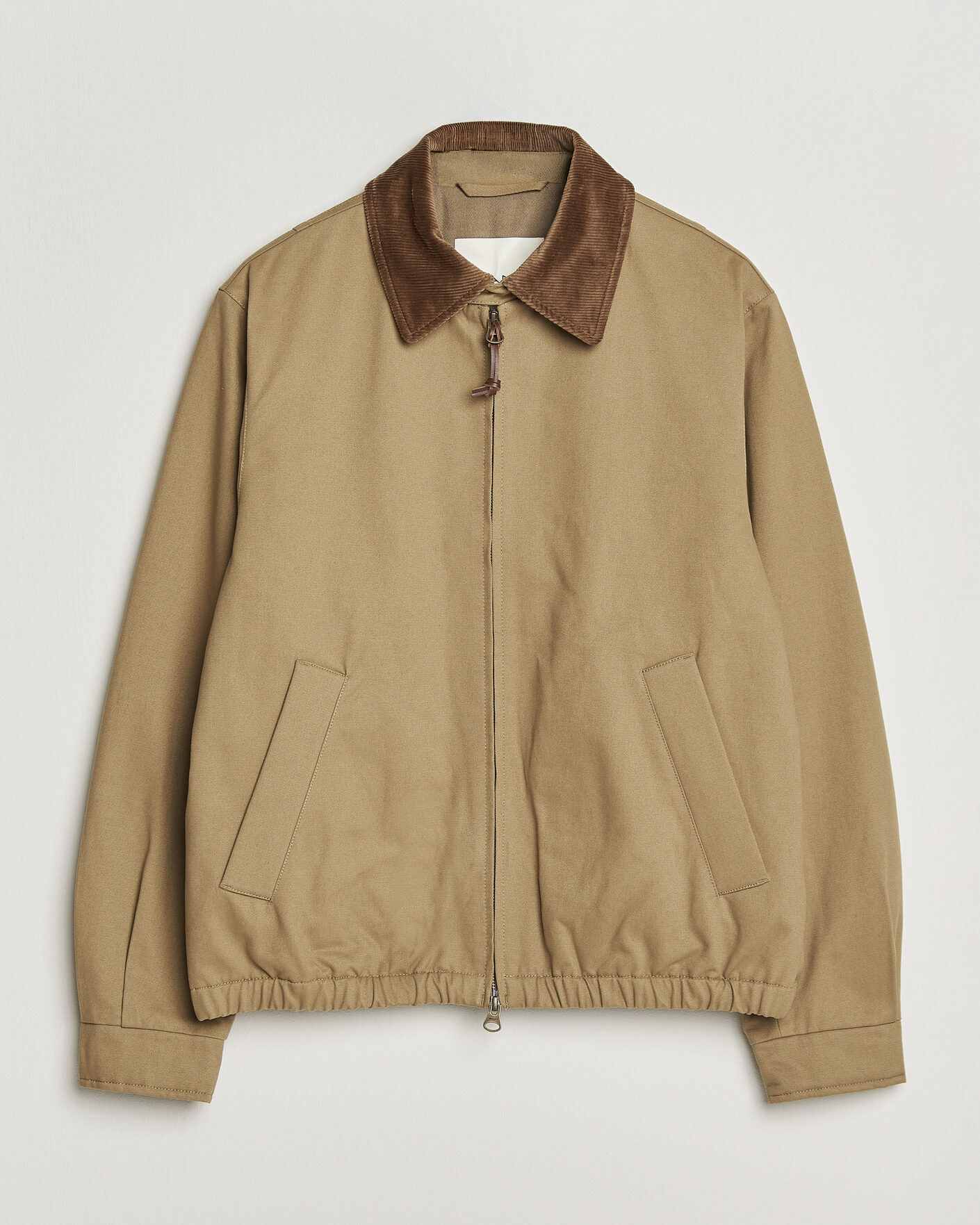 Herre | Jakker | Gant | Moleskin Harrington Jacket Light Taupe