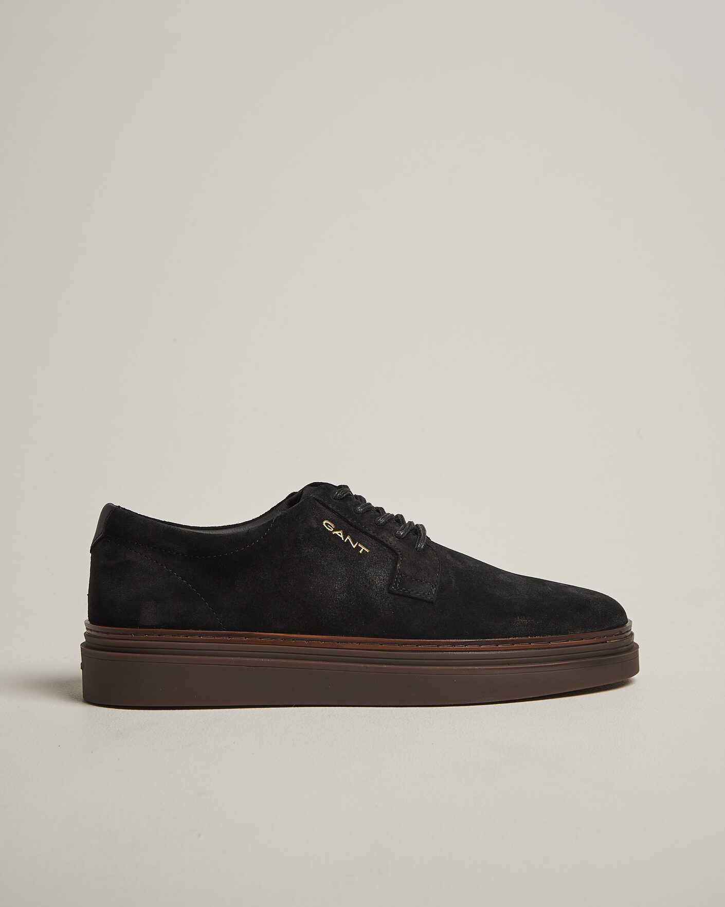 Herre | Sneakers | Gant | Kinzoon Suede Derby Sneaker Black
