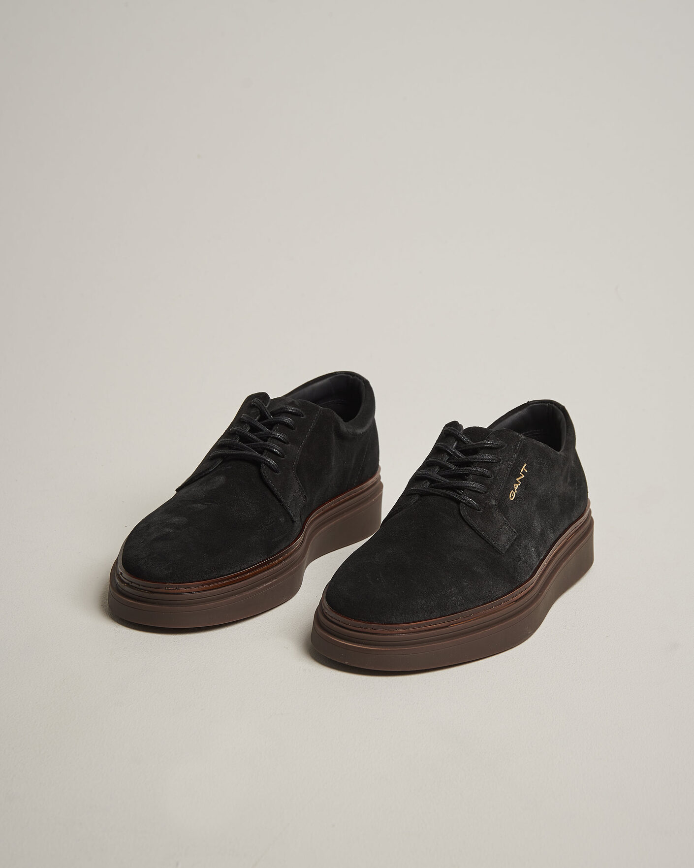 Herre | Sneakers | Gant | Kinzoon Suede Derby Sneaker Black
