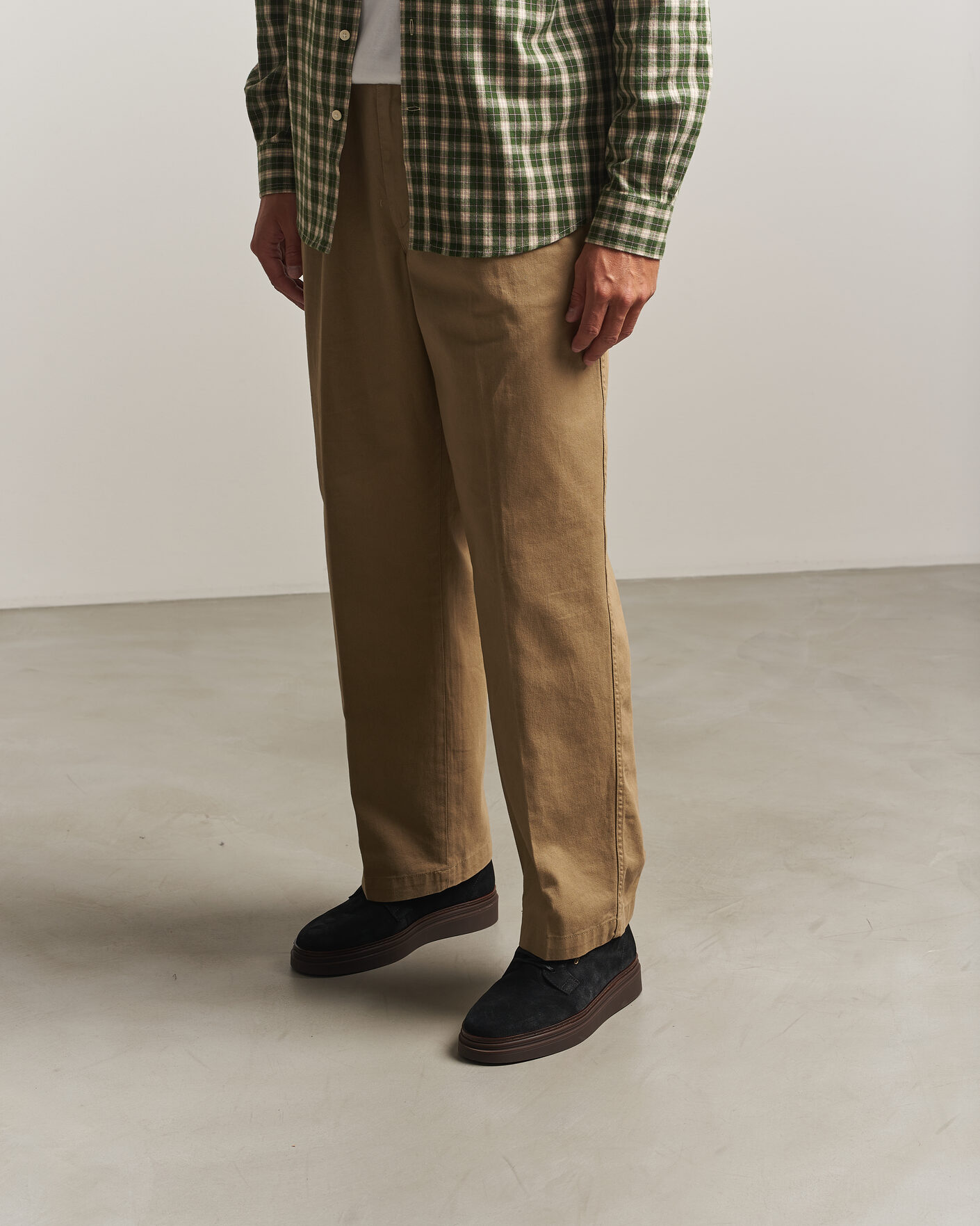 Herre | Sneakers | Gant | Kinzoon Suede Derby Sneaker Black